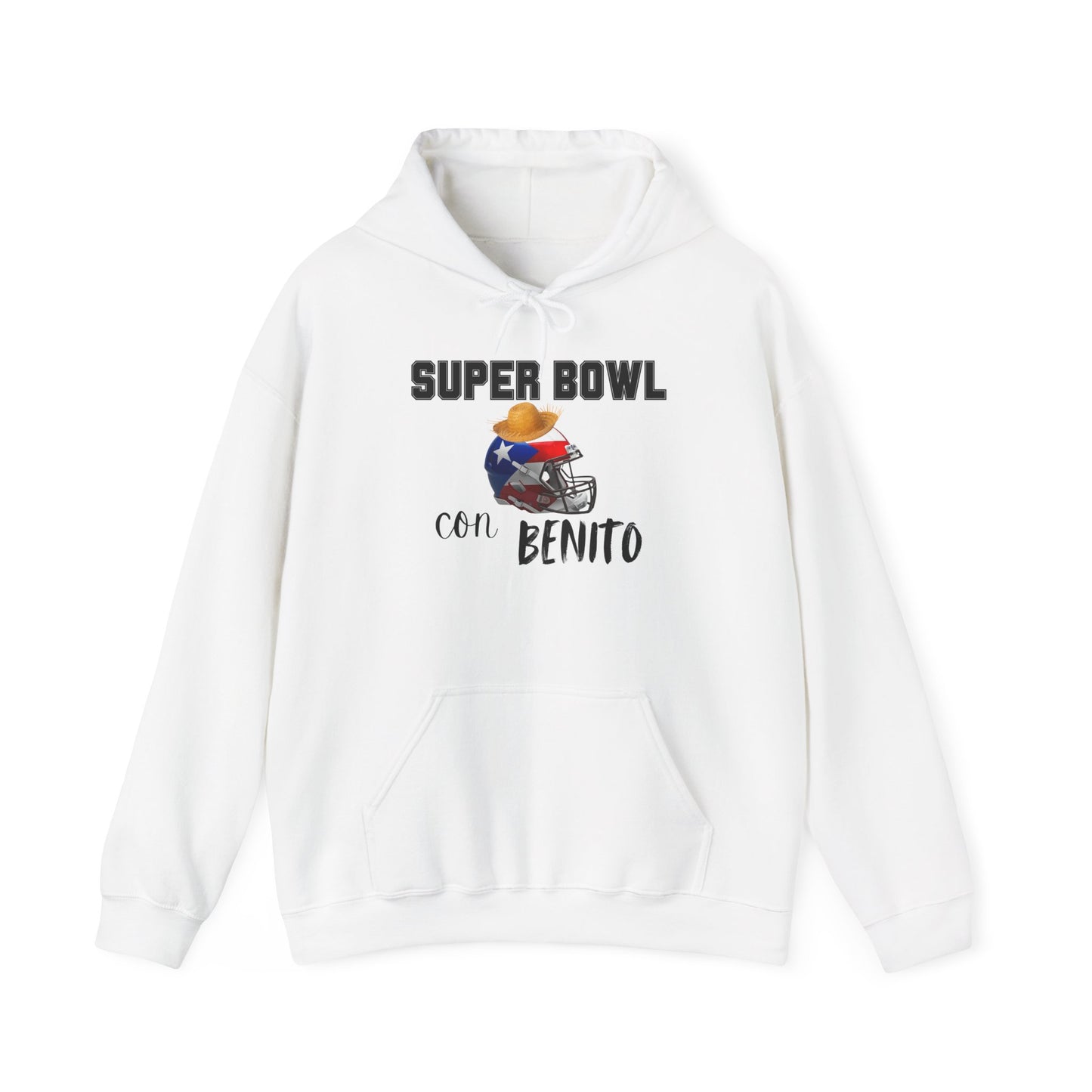 Benito Bowl Halftime Shirt 2026 Hoodie, Benito Bowl Hooded Sweatshirt, Football Fan Gift, Puerto Rico Heritage Hoodie, Boriqua Pride Gift