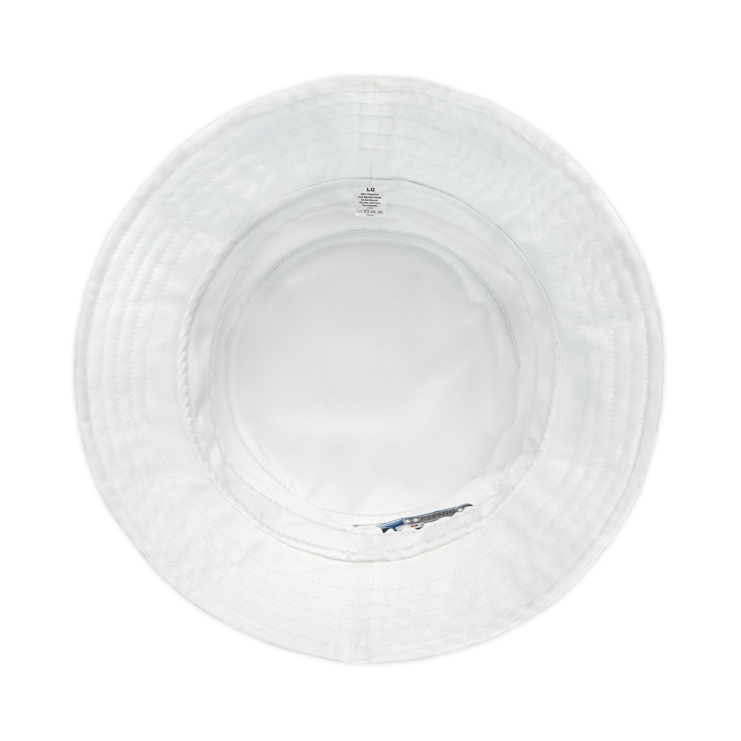 1964 Chevy Impala Hydraulics Lowrider Ink Drawing Bucket Hat - Old School Hip Hop Cholo Art Hat Design - Chicano Car Club Graphic Hat