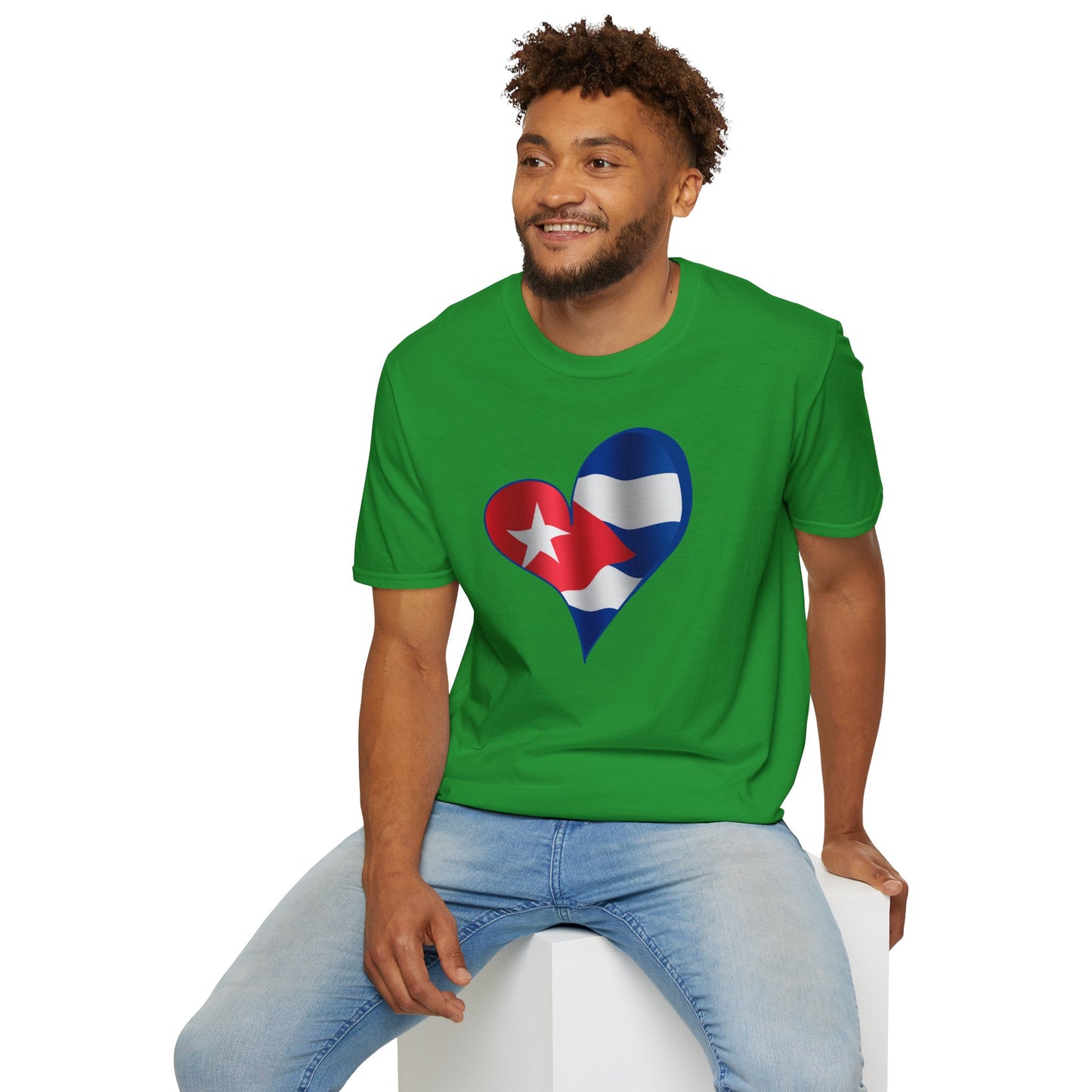 Cuba in my Heart T-Shirt, Cuba Shirt, Cuban Gift, Cuban Flag Shirt, Cubano Shirt, Cuban Flag shirt, Mother's Day Gift, Father's Day Gift