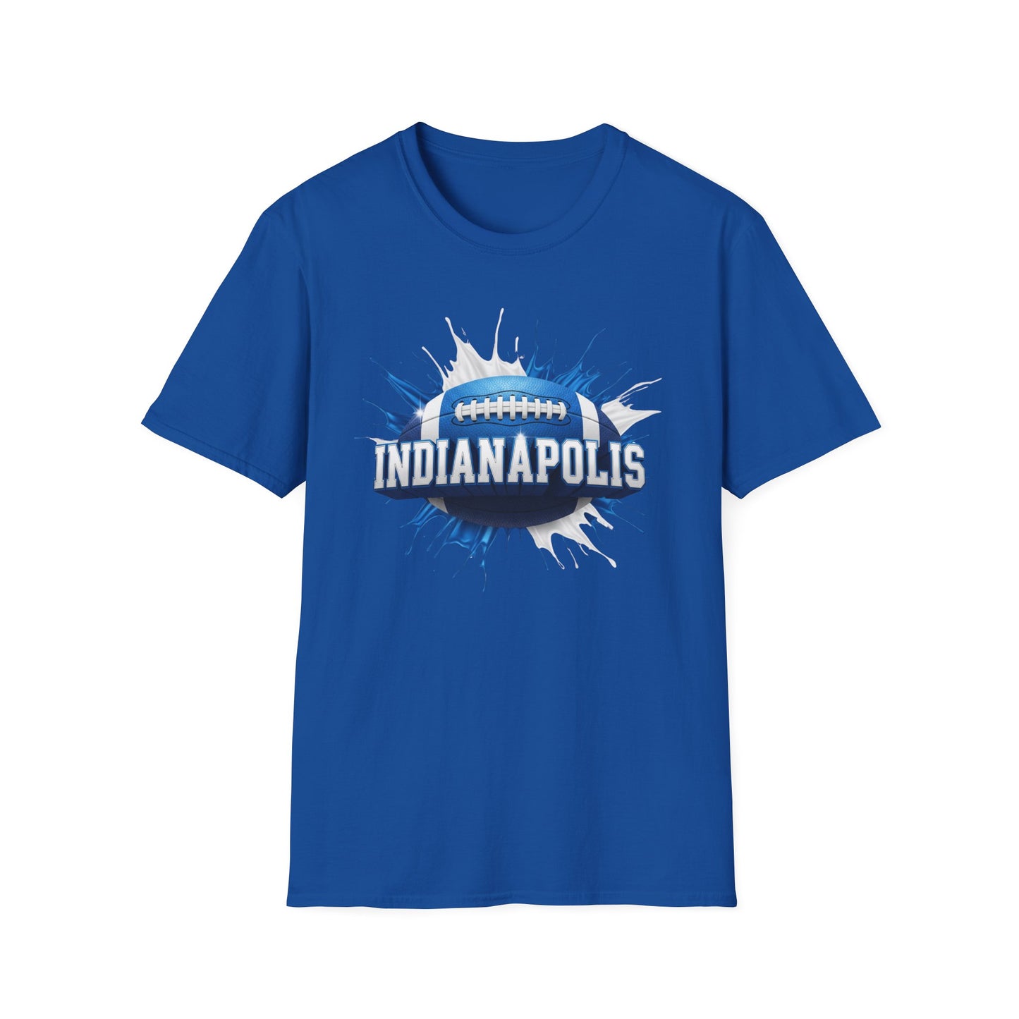 Indianapolis Football Unisex T-Shirt, Indianapolis Team Tee, Football Gift for Indianapolis Fans, Game Day Shirt, Sports Fan Apparel Tee