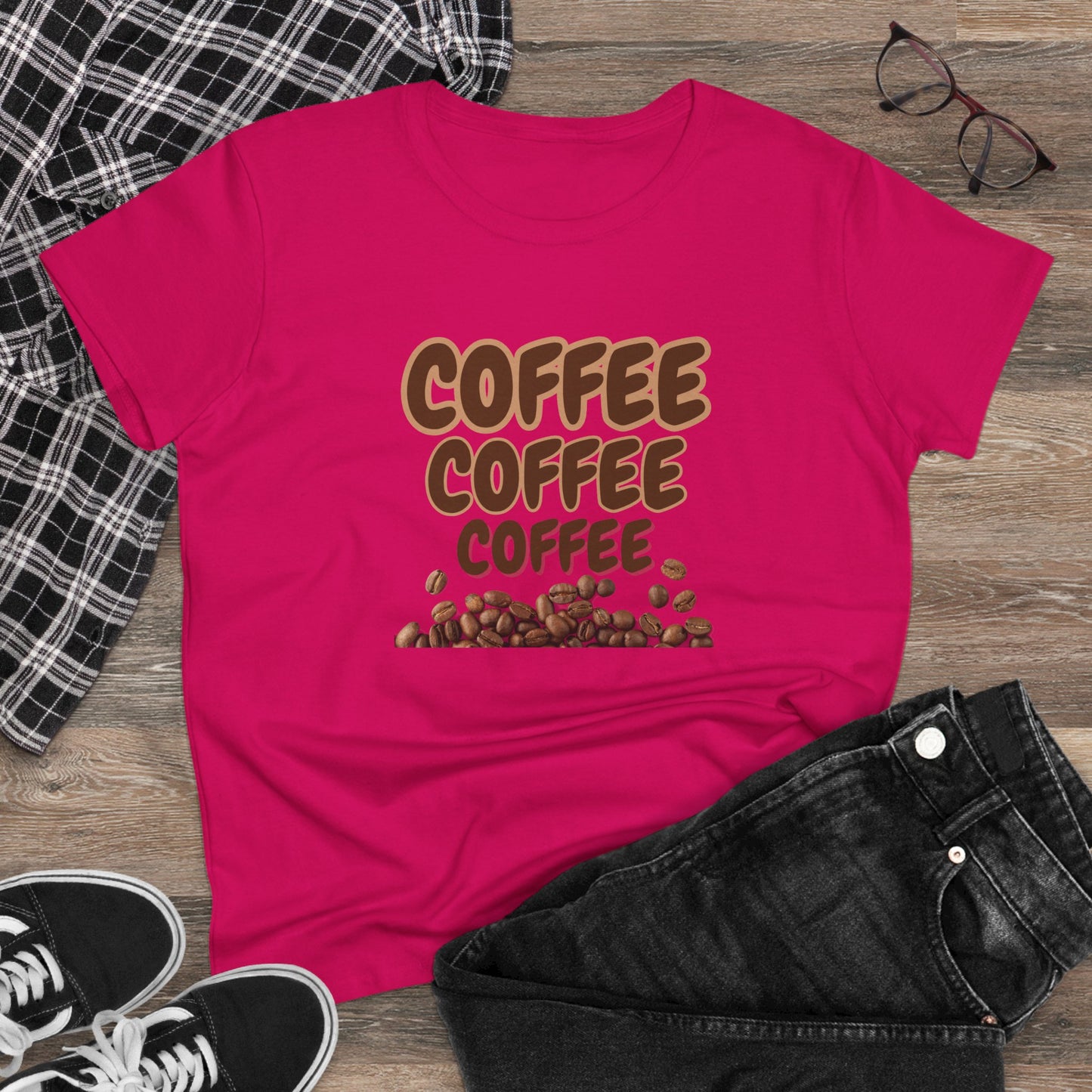 Coffee Coffee Coffee Shirt, Funny Coffee Shirt, Mother's Day Gift, Coffee Lover Gift, Mom Gift, Coffee Drinker Gift