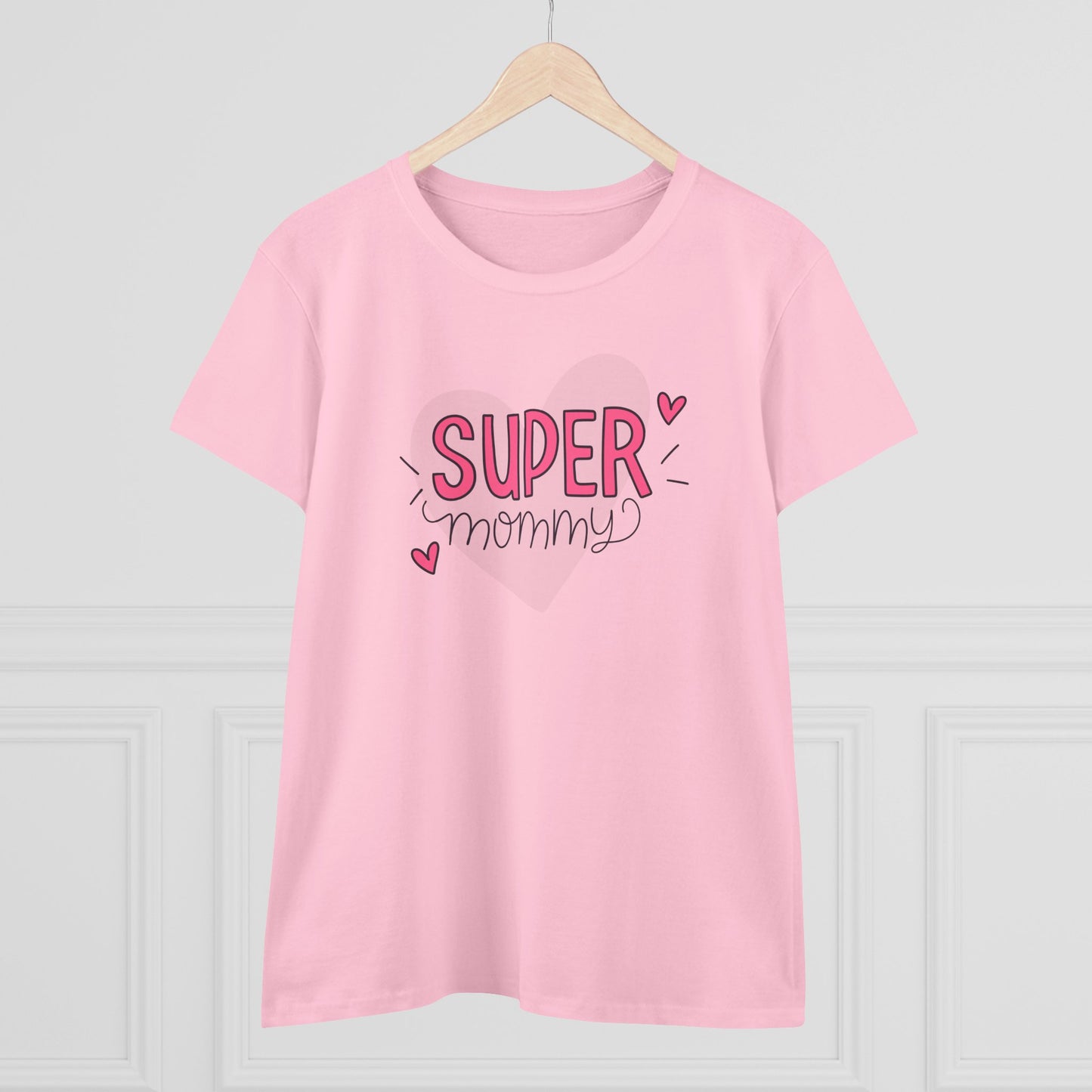 Super Mommy T-Shirt, Gift for Mom, Cute Summer Top, Mother's Day Gift, Family Gatherings, Casual Wear, Mom's Birthday, Supermom