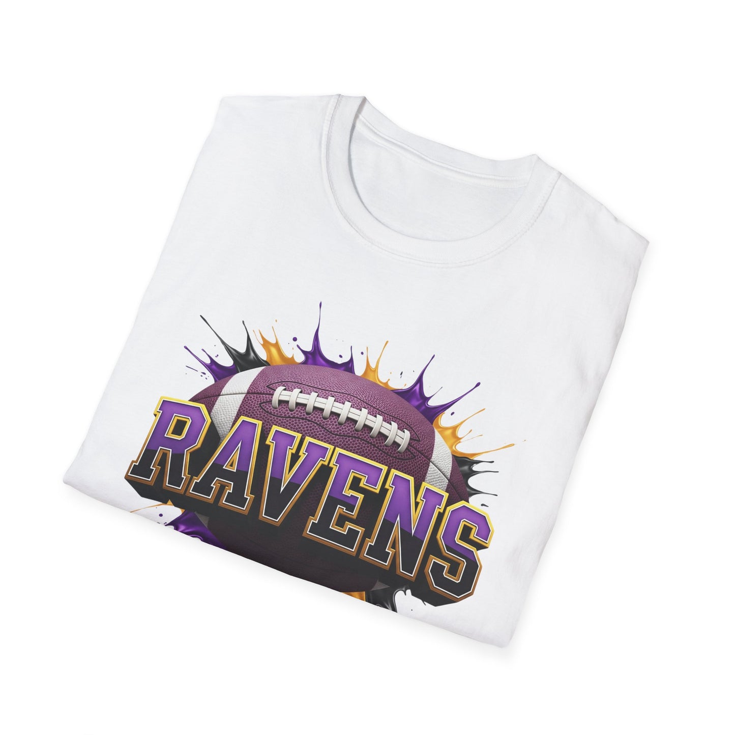 Baltimore Football Unisex T-Shirt, Baltimore Team Tee, Football Gift for Baltimore Fans, Game Day Shirt, Sports Fan Apparel Football Tee