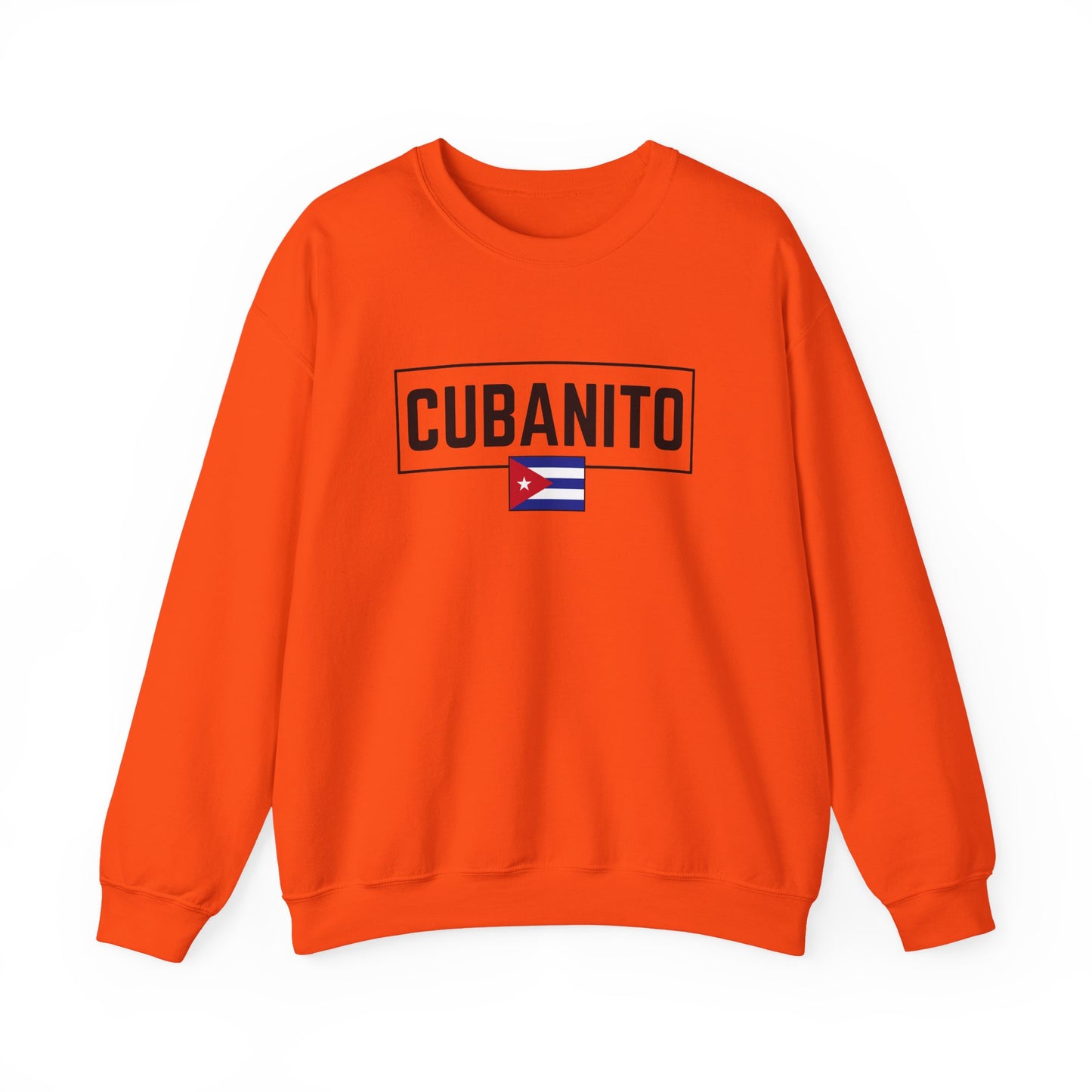 CUBANITO Sweatshirt – Cuban Flag Sweatshirt for Men, Latino Pride Sweatshirt, Cuba Heritage Top, Cuban Culture Graphic Sweatshirt