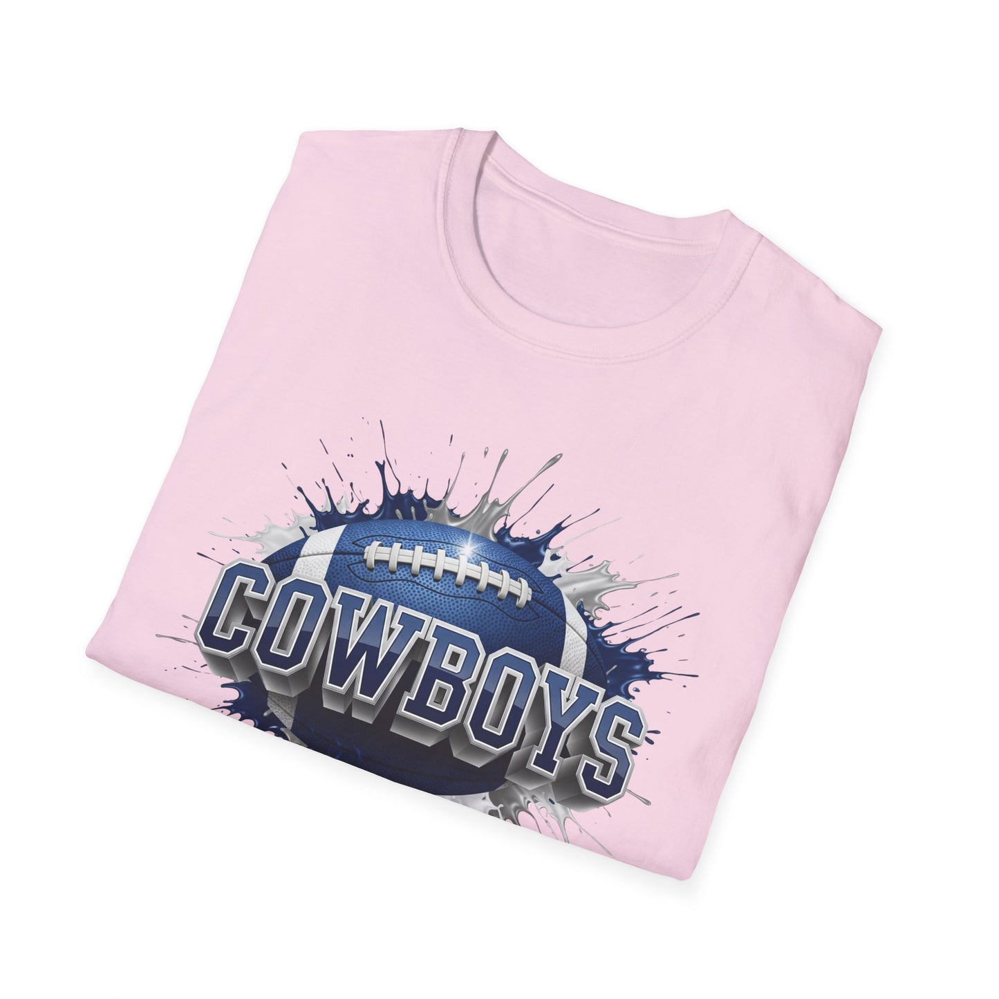 Dallas Football Unisex T-Shirt, Dallas Team Tee, Football Gift for Dallas Fans, Game Day Shirt, Sports Fan Apparel Football Tee