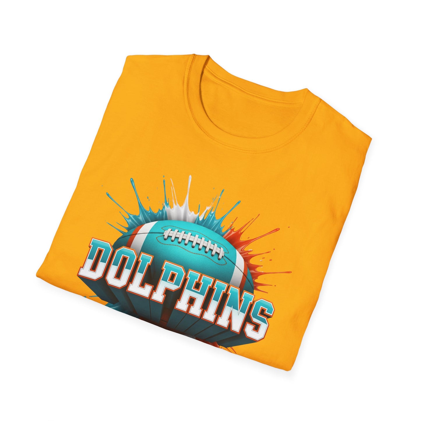 Miami Football Unisex T-Shirt, Miami Team Tee, Football Gift for Miami Fans, Game Day Shirt, Sports Fan Apparel, Football Tee