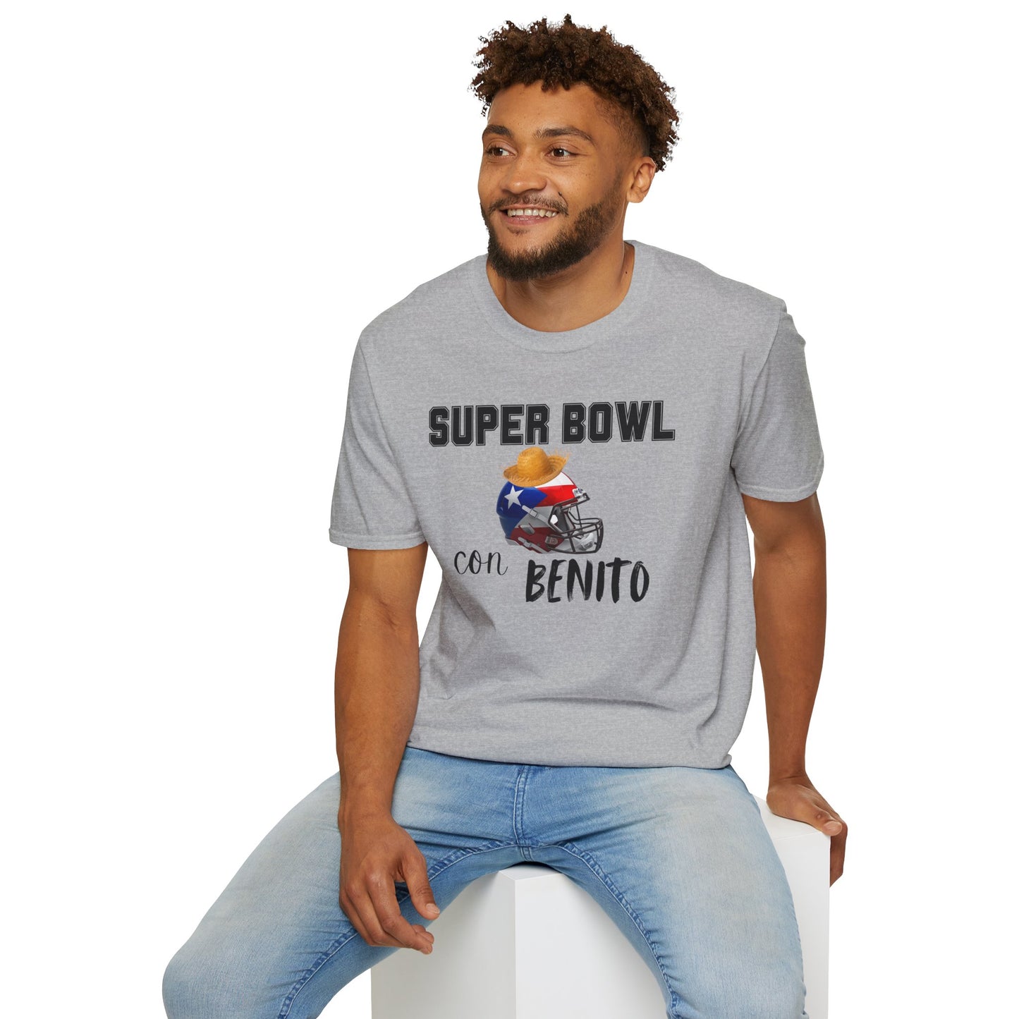 Benito Bowl Halftime Helmet Shirt 2026 T-Shirt, Benito Bowl Shirt, Football Fan Gift, Benito Tee, Puerto Rico Heritage Boriqua Pride Gift