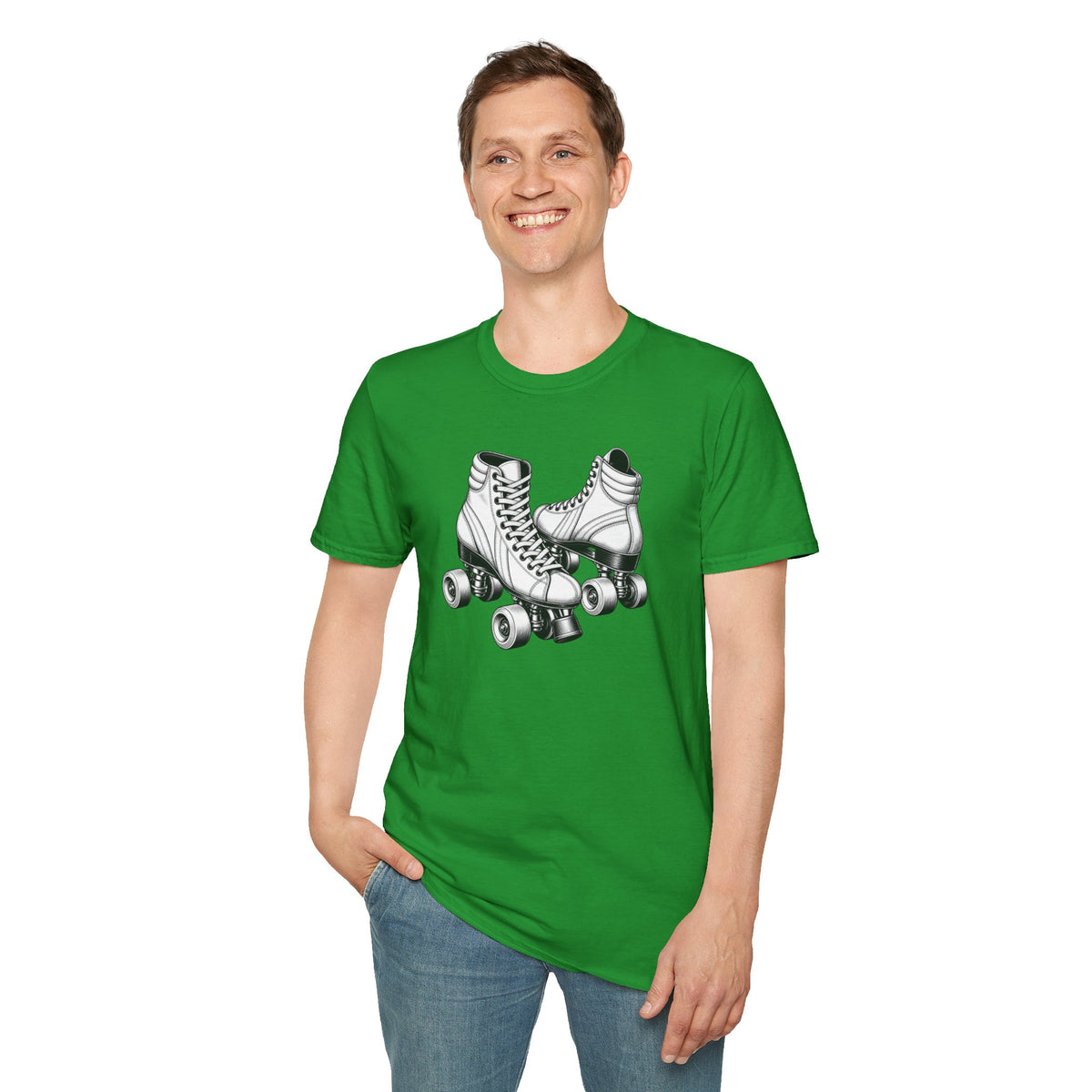 Retro Roller Skates Shirt, Quad Skate T-Shirt, Vintage Roller Rink Tee, Roller Skater Gift