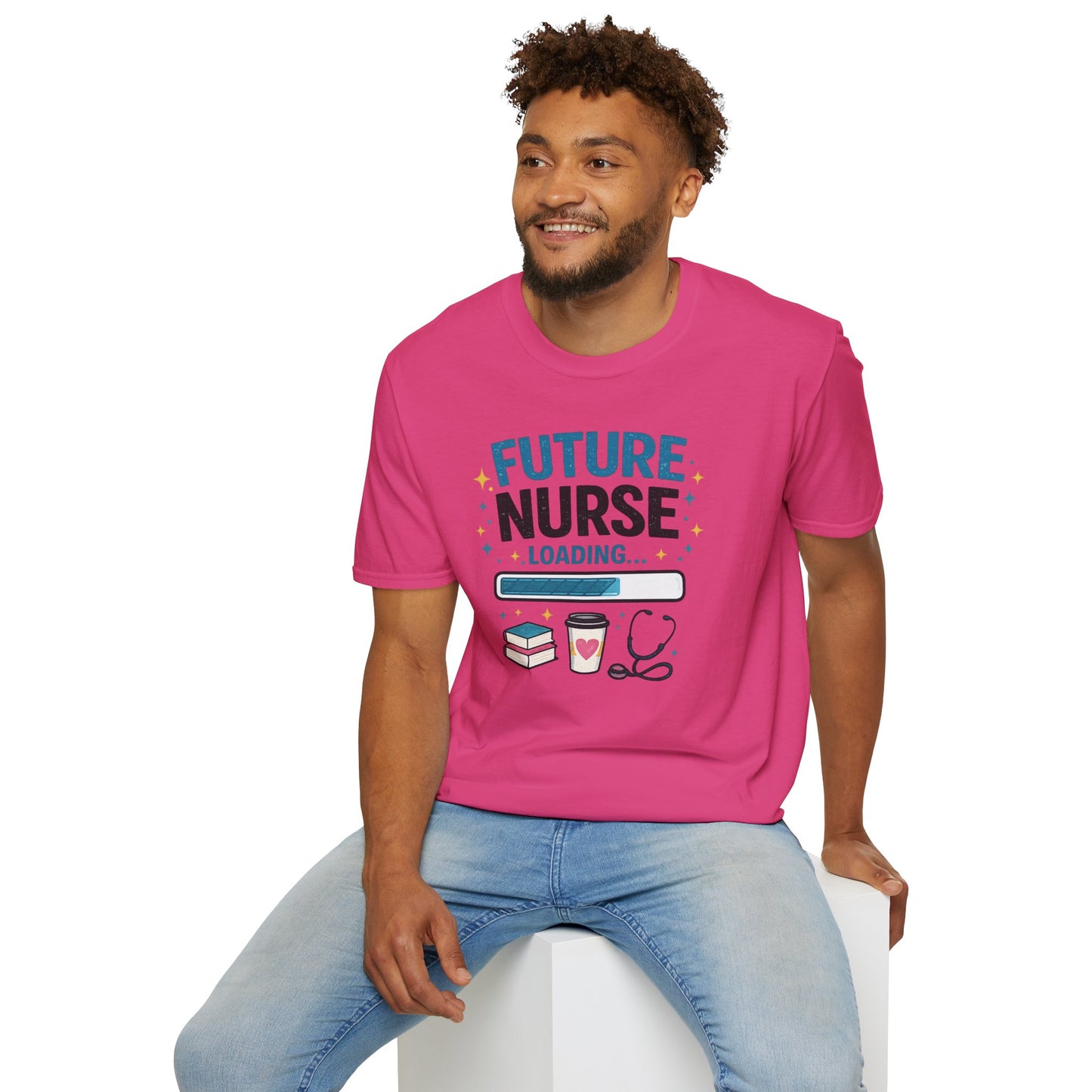 Future Nurse Loading Shirt – Funny Nursing Student T-Shirt, RN School Gift, Nursing School Graduation Tee, Nurse Student Gift Idea
