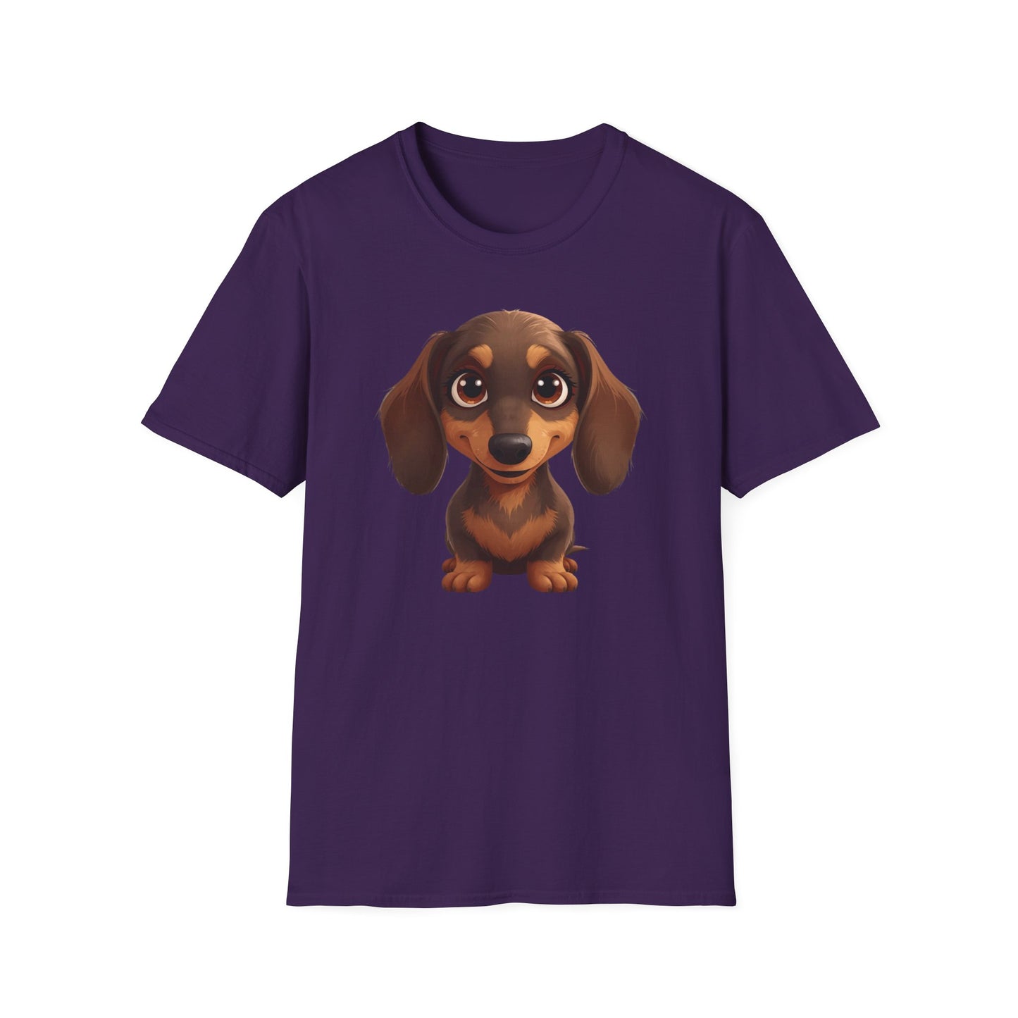 Dachshund Dog Portrait Shirt – Wiener Dog Lover Gift, Cute Dog Mom Tee, Dog Dad Shirt, Pet Breed Apparel