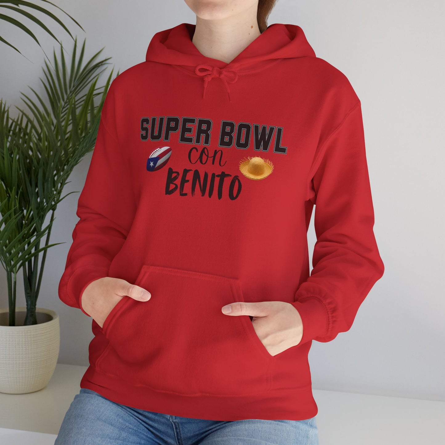 Benito Bowl Halftime Shirt 2026 Hoodie, Benito Bowl Hooded Sweatshirt, Football Fan Gift, Puerto Rico Heritage Hoodie, Boriqua Pride Gift