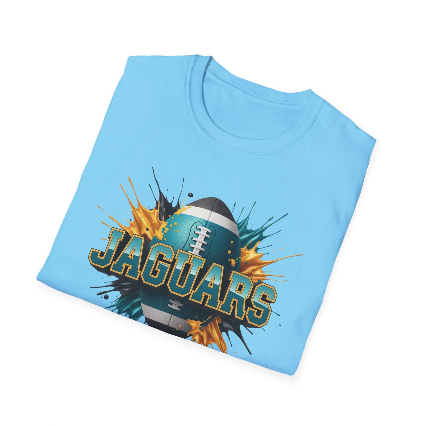 Jacksonville Football Unisex T-Shirt, Jacksonville Team Tee, Football Gift for Jacksonville Fans, Game Day Shirt Sports Fan Football Apparel