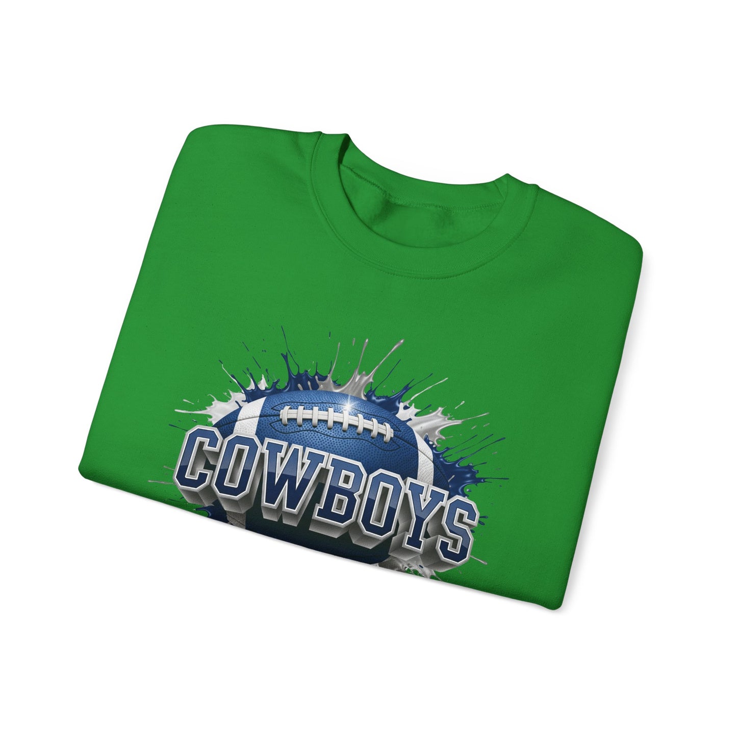 Dallas Football Sweatshirt, Dallas Team Sweatshirt, Football Gift for Dallas Fans, Game Day Sports Fan Football Apparel