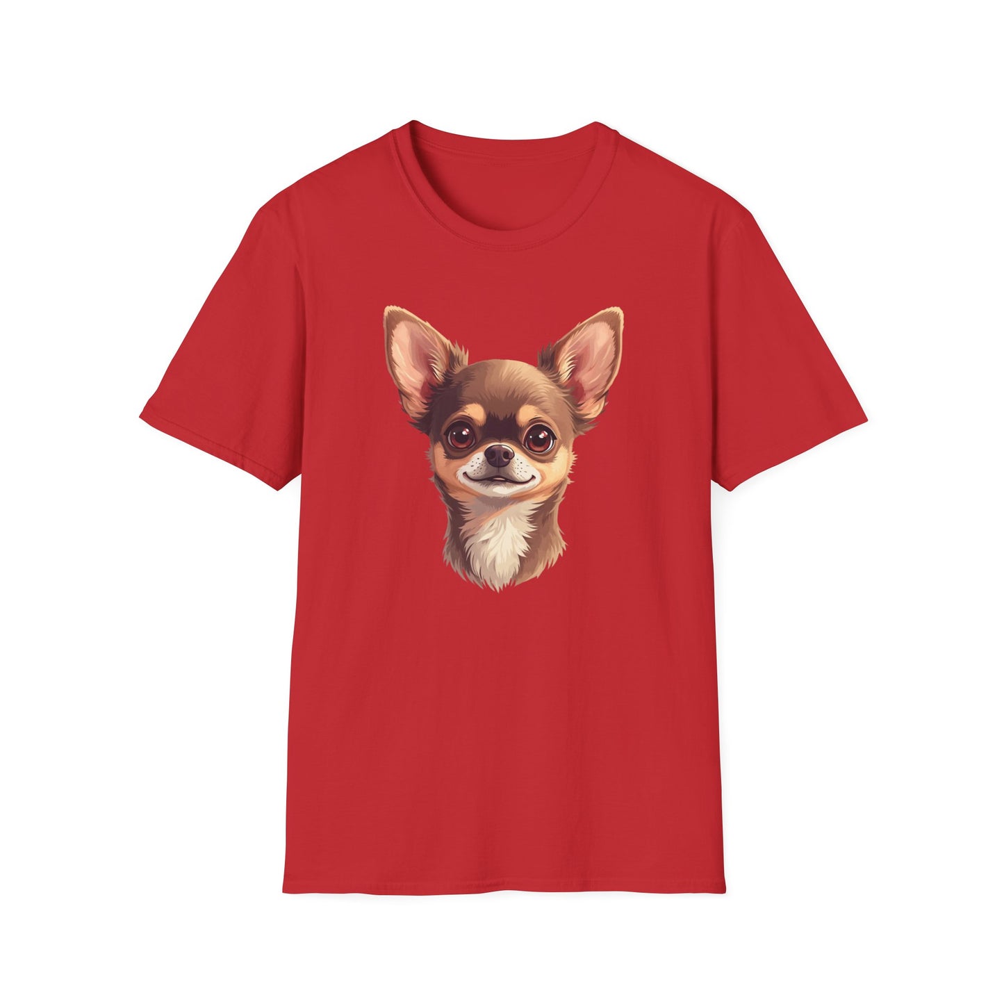 Chihuahua Dog Portrait Shirt – Chihuahua Dog Lover Gift, Cute Dog Mom Tee, Dog Dad Shirt, Pet Breed Apparel