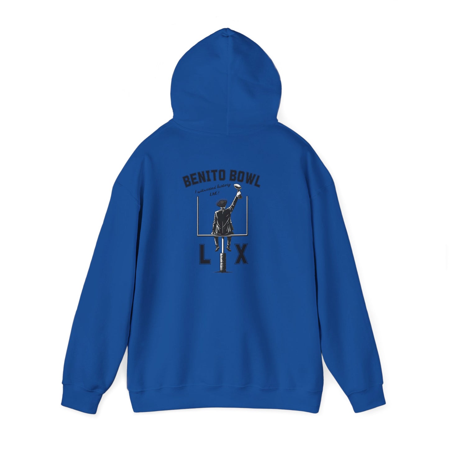 Benito Bowl Witnessed History Live LX Halftime Hoodie, Football Fan Gift, Benito Hoodie, Puerto Rico Boricua Heritage