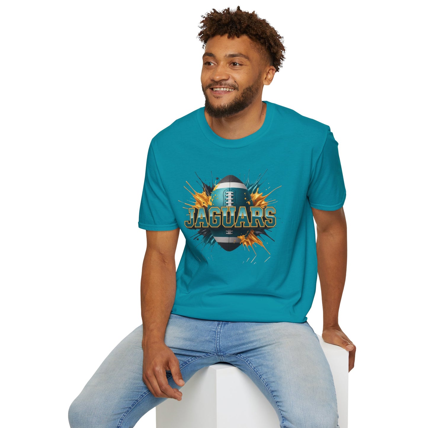 Jacksonville Football Unisex T-Shirt, Jacksonville Team Tee, Football Gift for Jacksonville Fans, Game Day Shirt Sports Fan Football Apparel