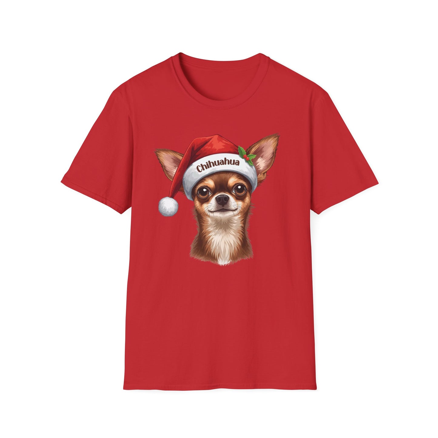 Chihuahua Dog Portrait Shirt – Chihuahua Dog Lover Gift, Cute Dog Mom Tee, Dog Dad Shirt, Pet Breed Apparel