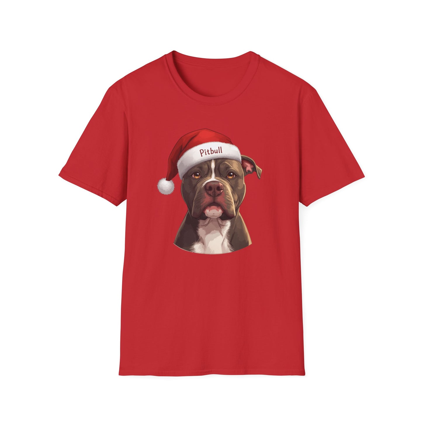 Pit Bull Terrier Dog Portrait Shirt – Pitbull Dog Lover Gift, Cute Dog Mom Tee, Dog Dad Shirt, Pet Breed Apparel