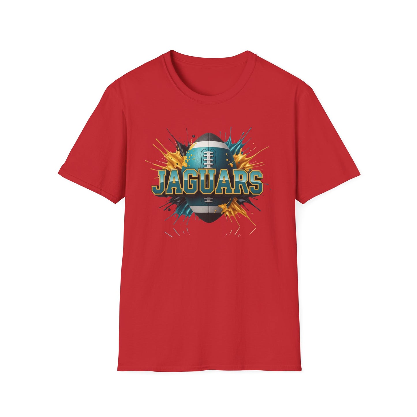 Jacksonville Football Unisex T-Shirt, Jacksonville Team Tee, Football Gift for Jacksonville Fans, Game Day Shirt Sports Fan Football Apparel