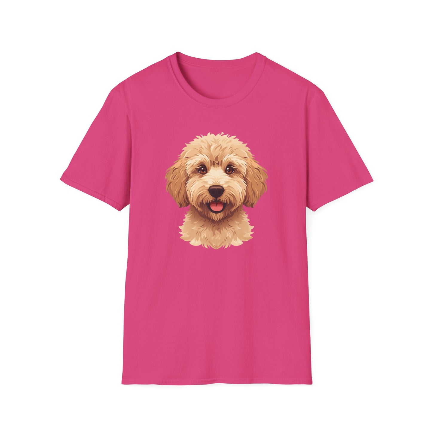 Labradoodle Dog Portrait Shirt – Labradoodle Dog Lover Gift, Cute Dog Mom Tee, Dog Dad Shirt, Pet Breed Apparel