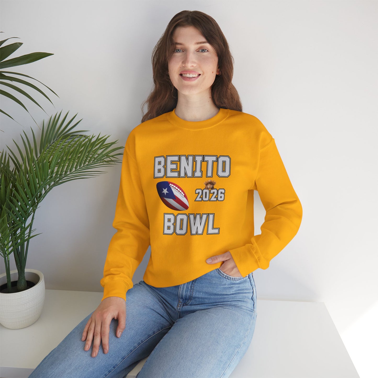 Benito Bowl Halftime 2026 Sweatshirt, Benito Bowl Shirt, Football Fan Gift, Puerto Rico Heritage Sweatshirt, Boriqua Pride Gift