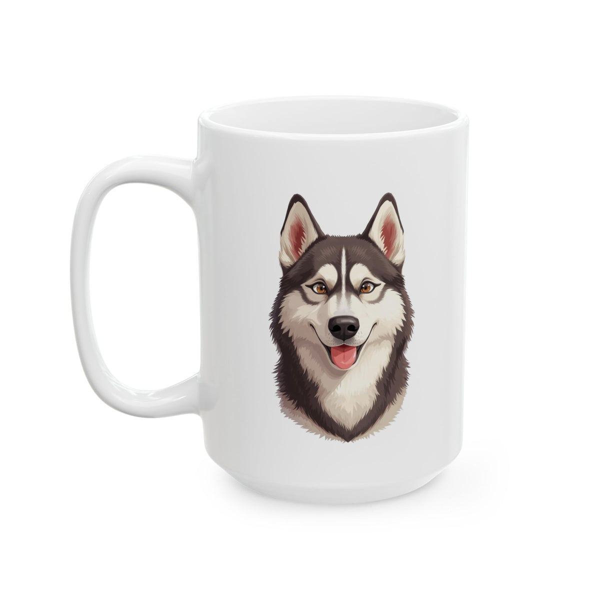 Siberian Husky Mug, Husky Dog Coffee Mug, Dog Lover Mug, Pet Parent Gift, Husky Mom Dad Cup 11oz or 15oz, Dog Lover Gift