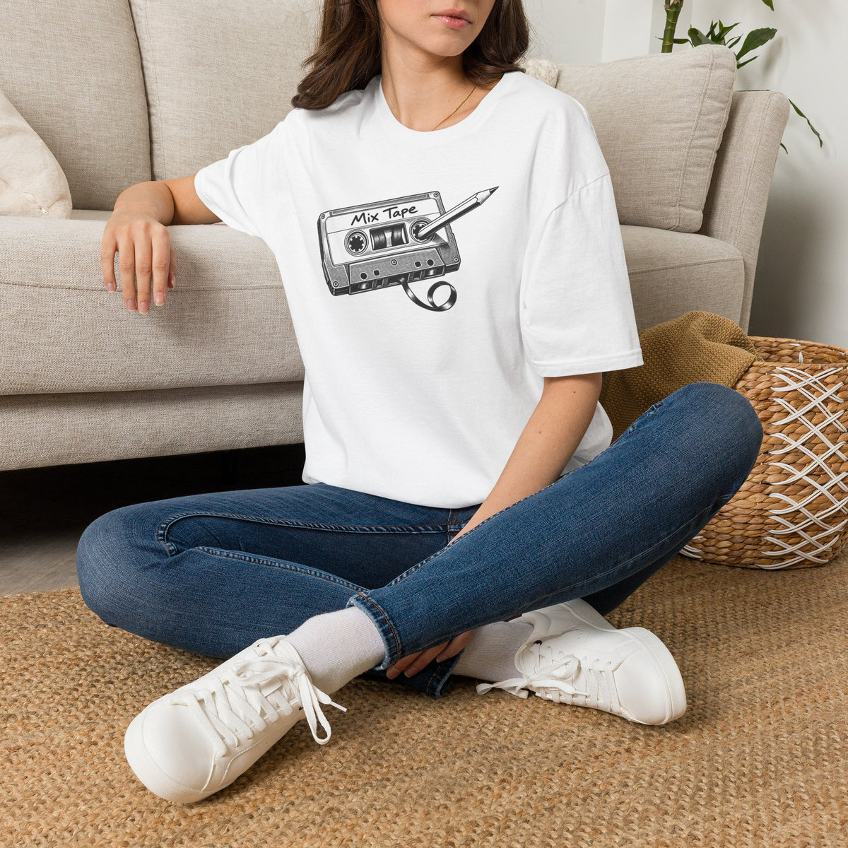 Retro Cassette Shirt, Vintage Music T-Shirt, Analog Audio Tee, Old School Music Lover Gift