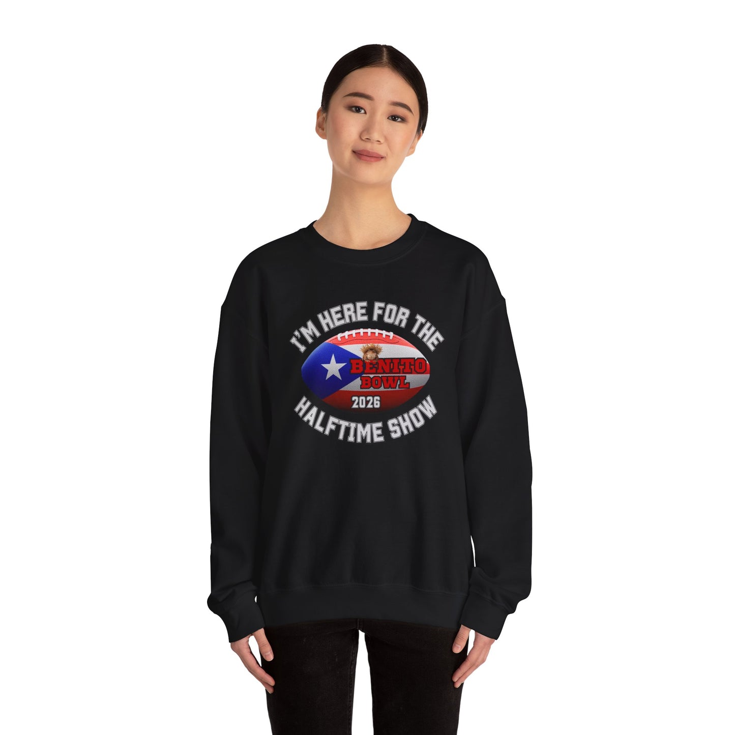 Benito Bowl Halftime 2026 Sweatshirt, Benito Bowl Shirt, Football Fan Gift, Puerto Rico Heritage Sweatshirt, Boriqua Pride Gift