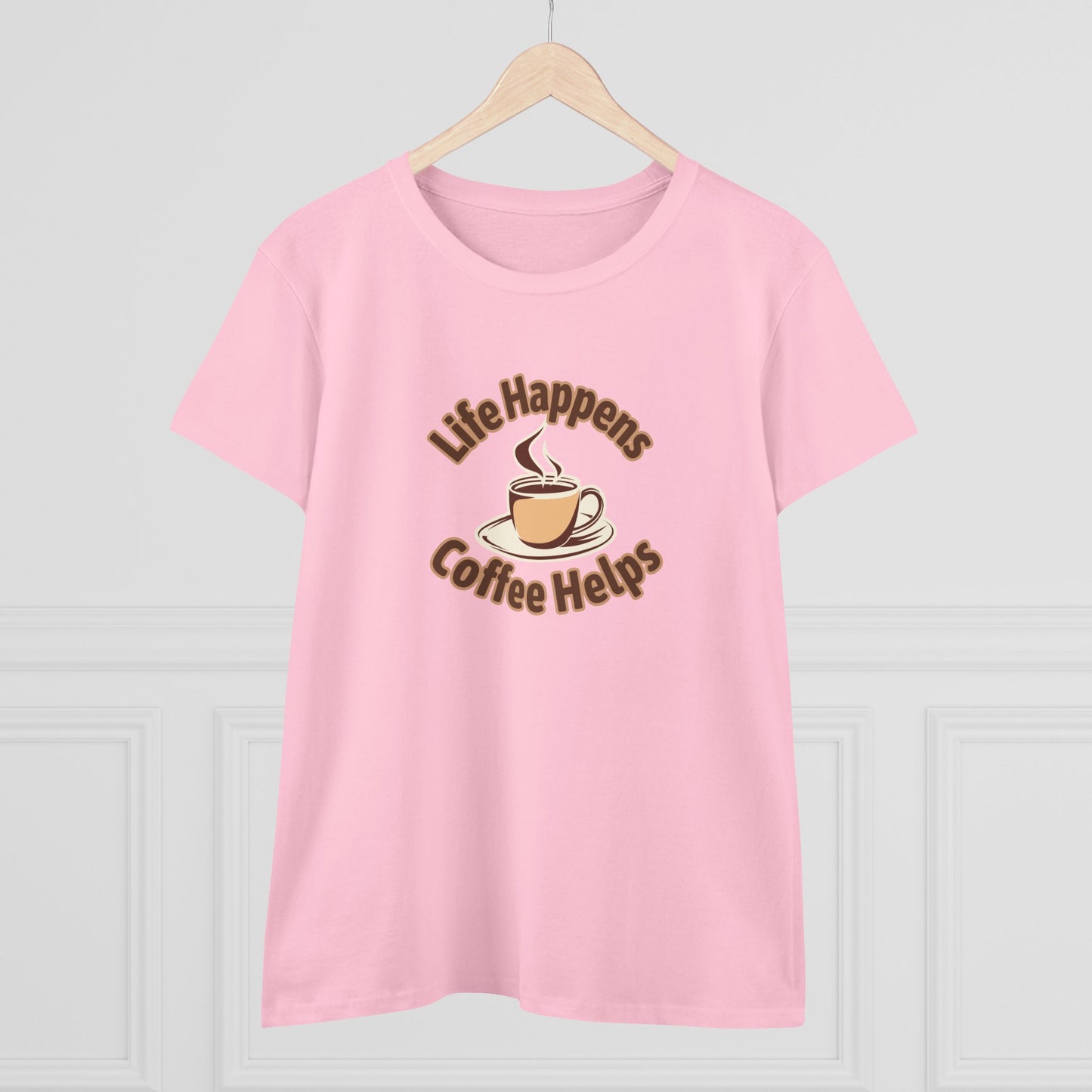 Life Happens Coffee Helps Shirt, Funny Coffee Shirt, Mother's Day Gift, Coffee Lover Gift, Mom Gift, Coffee Drinker Gift, Mother Gift