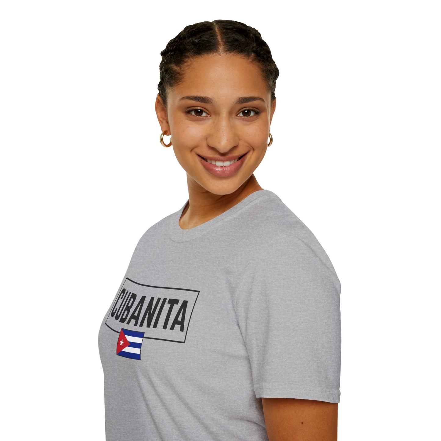 CUBANITA T-Shirt – Cuban Flag Shirt for Women, Latina Pride Tee, Cuba Heritage Top, Cuban Culture Graphic Tee