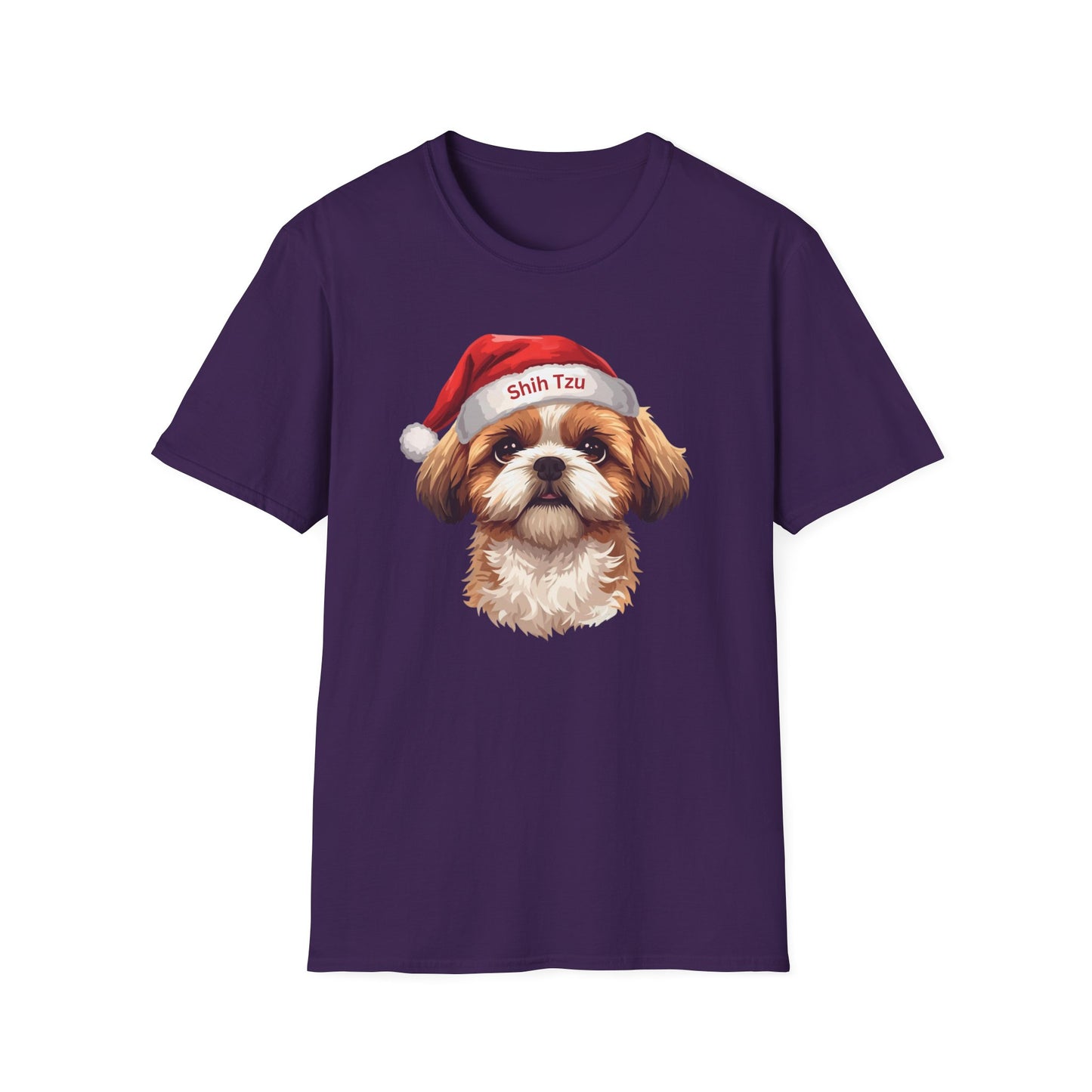 Shih Tzu Dog Portrait Shirt – Shih Tzu Dog Lover Gift, Cute Dog Mom Tee, Dog Dad Shirt, Pet Breed Apparel