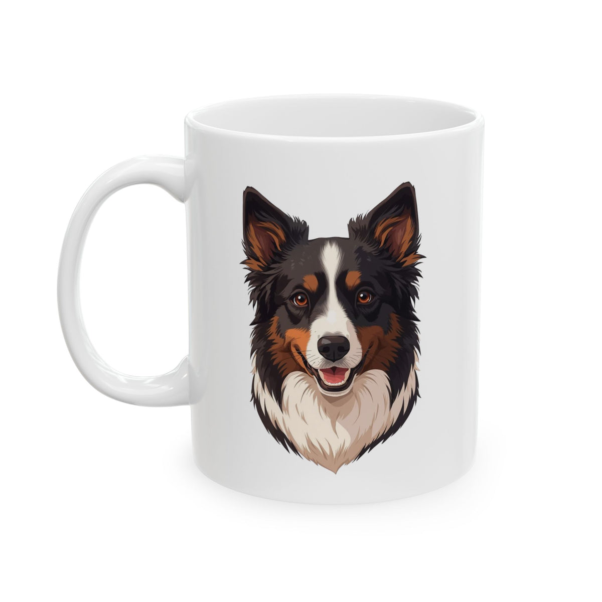 Border Collie Coffee Mug, Collie Dog Mug, Dog Lover Mug, Pet Parent Gift, Border Collie Mom Dad Cup 11oz or 15oz, Dog Lover Gift