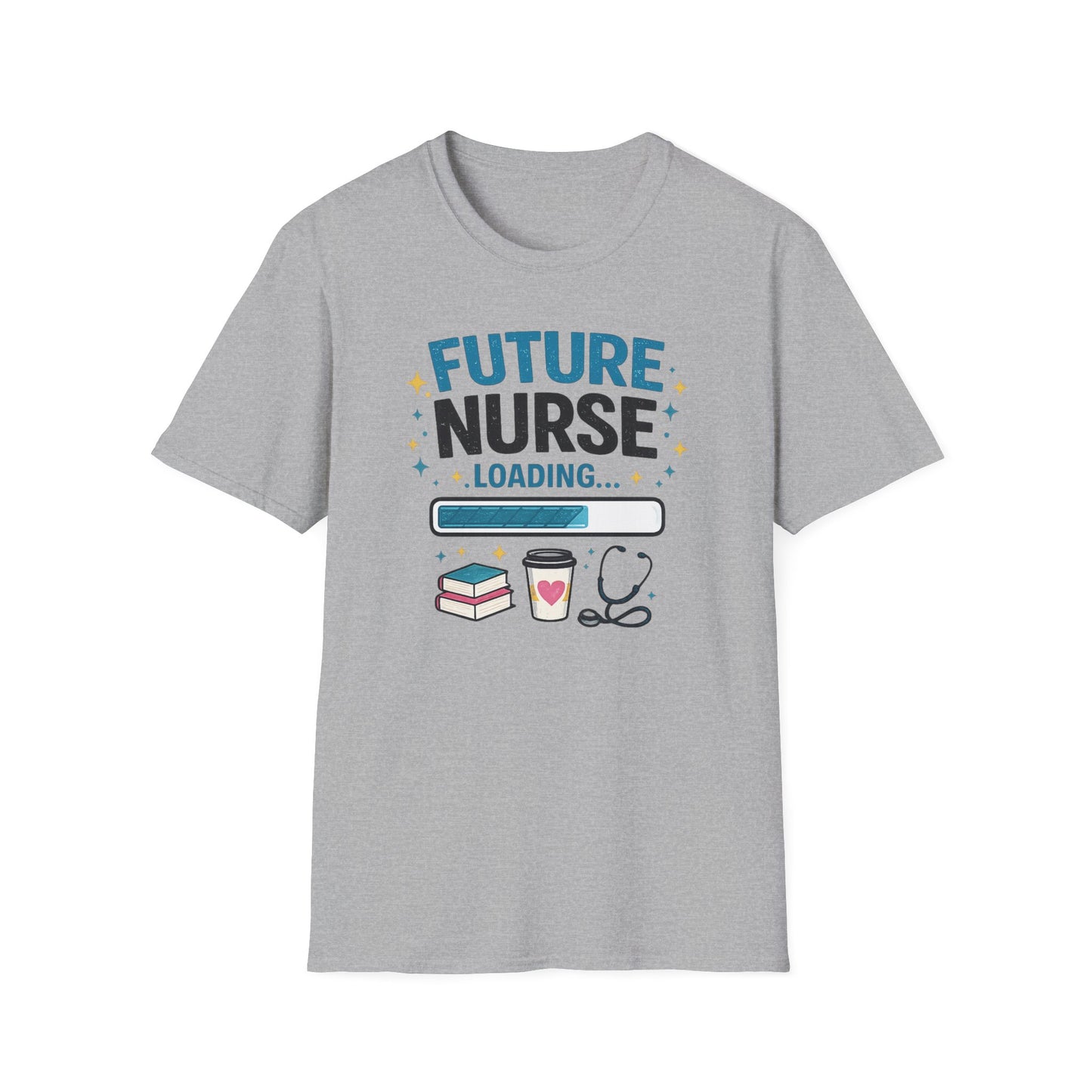 Future Nurse Loading Shirt – Funny Nursing Student T-Shirt, RN School Gift, Nursing School Graduation Tee, Nurse Student Gift Idea