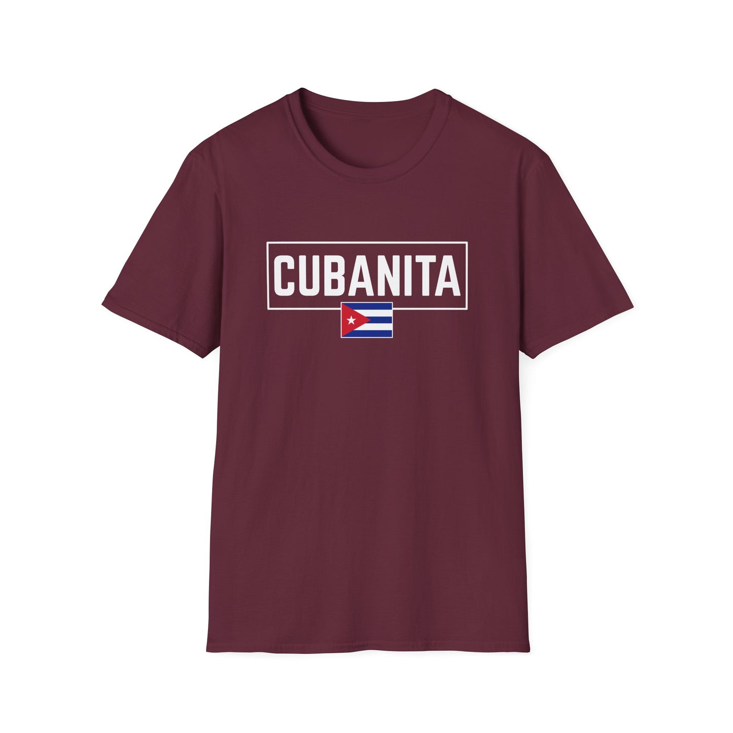 CUBANITA T-Shirt – Cuban Flag Shirt for Women, Latina Pride Tee, Cuba Heritage Top, Cuban Culture Graphic Tee