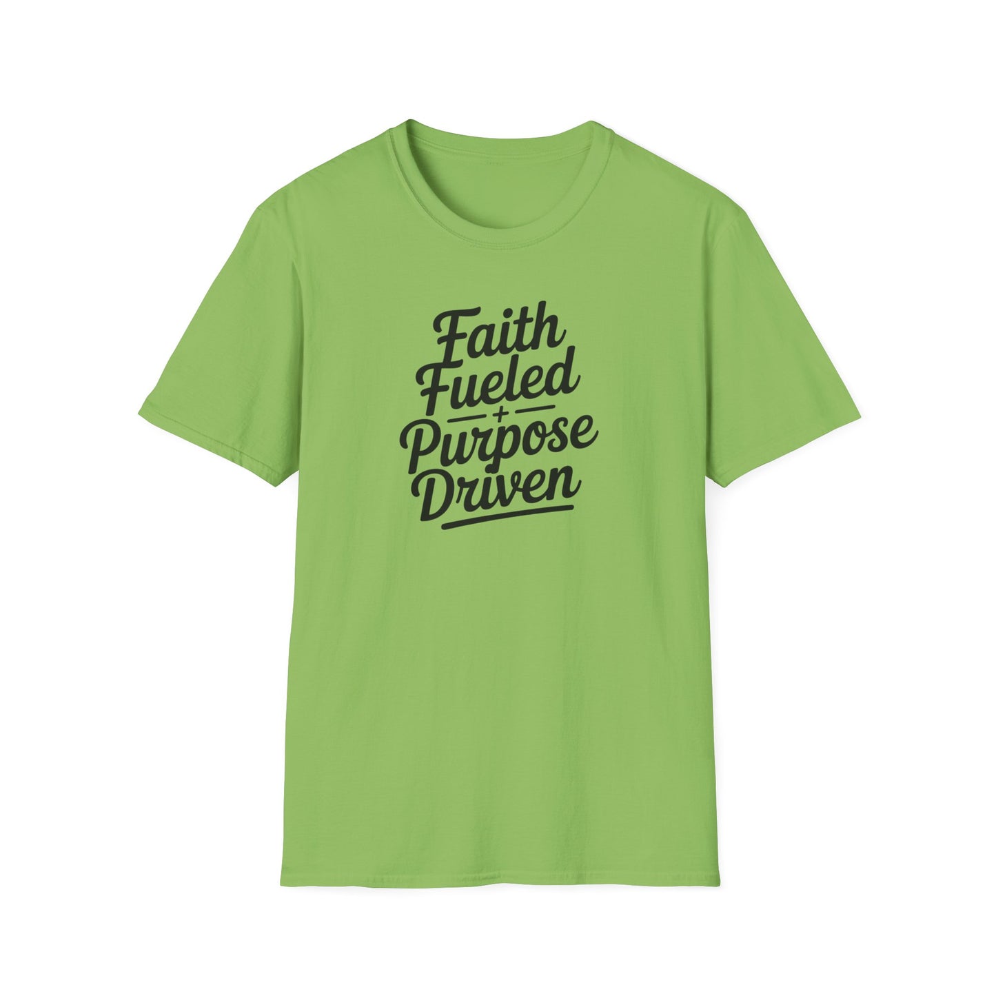 Faith Fueled Purpose Driven T-Shirt – Inspirational Christian Shirt, Motivational Faith Tee for Women & Men