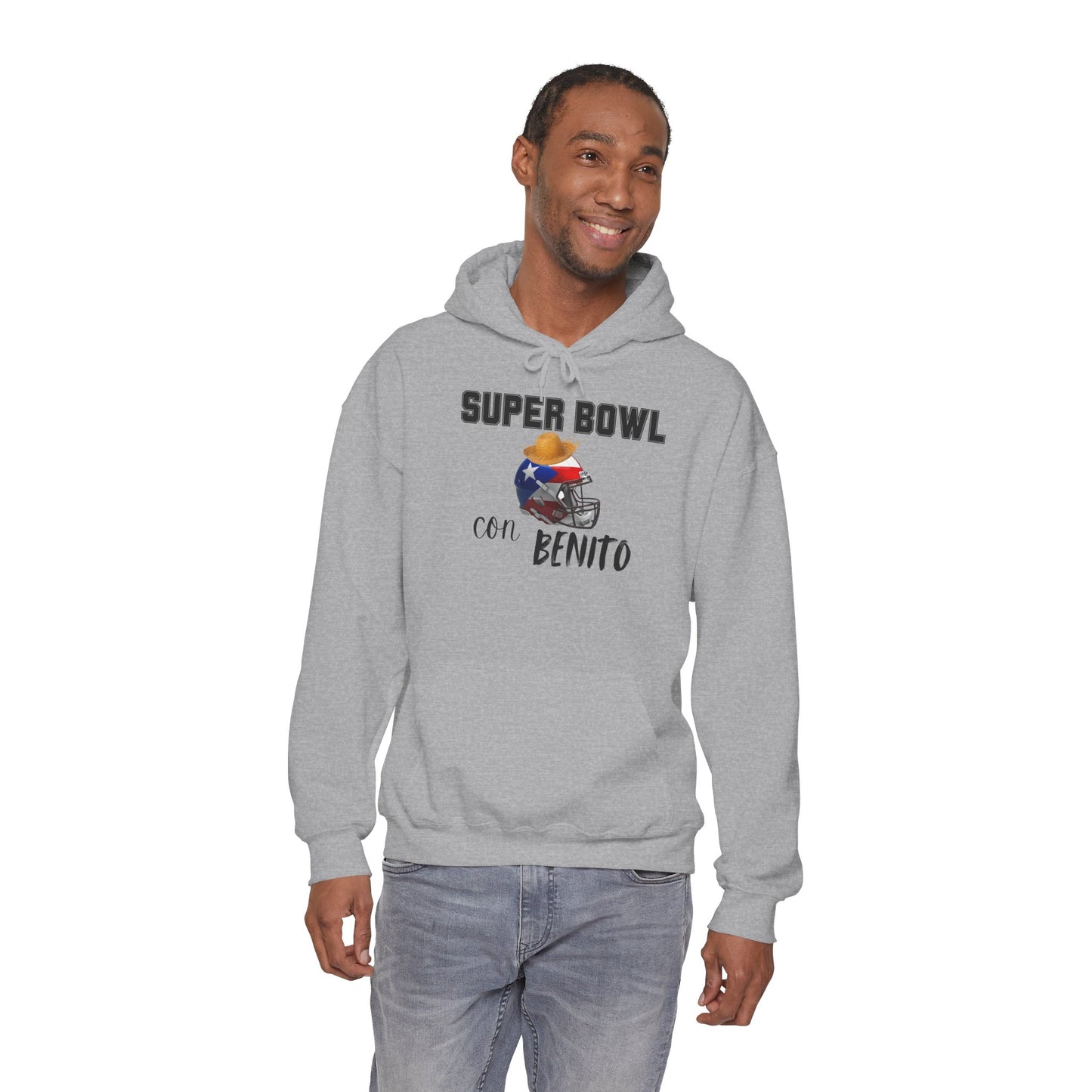 Benito Bowl Halftime Shirt 2026 Hoodie, Benito Bowl Hooded Sweatshirt, Football Fan Gift, Puerto Rico Heritage Hoodie, Boriqua Pride Gift