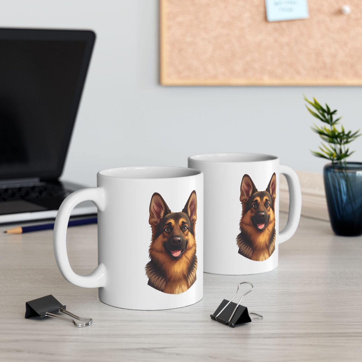 German Shepherd Coffee Mug, Dog Lover Mug, Pet Parent Gift, German Shepherd Mom Dad Cup 11oz or 15oz, Dog Lover Gift