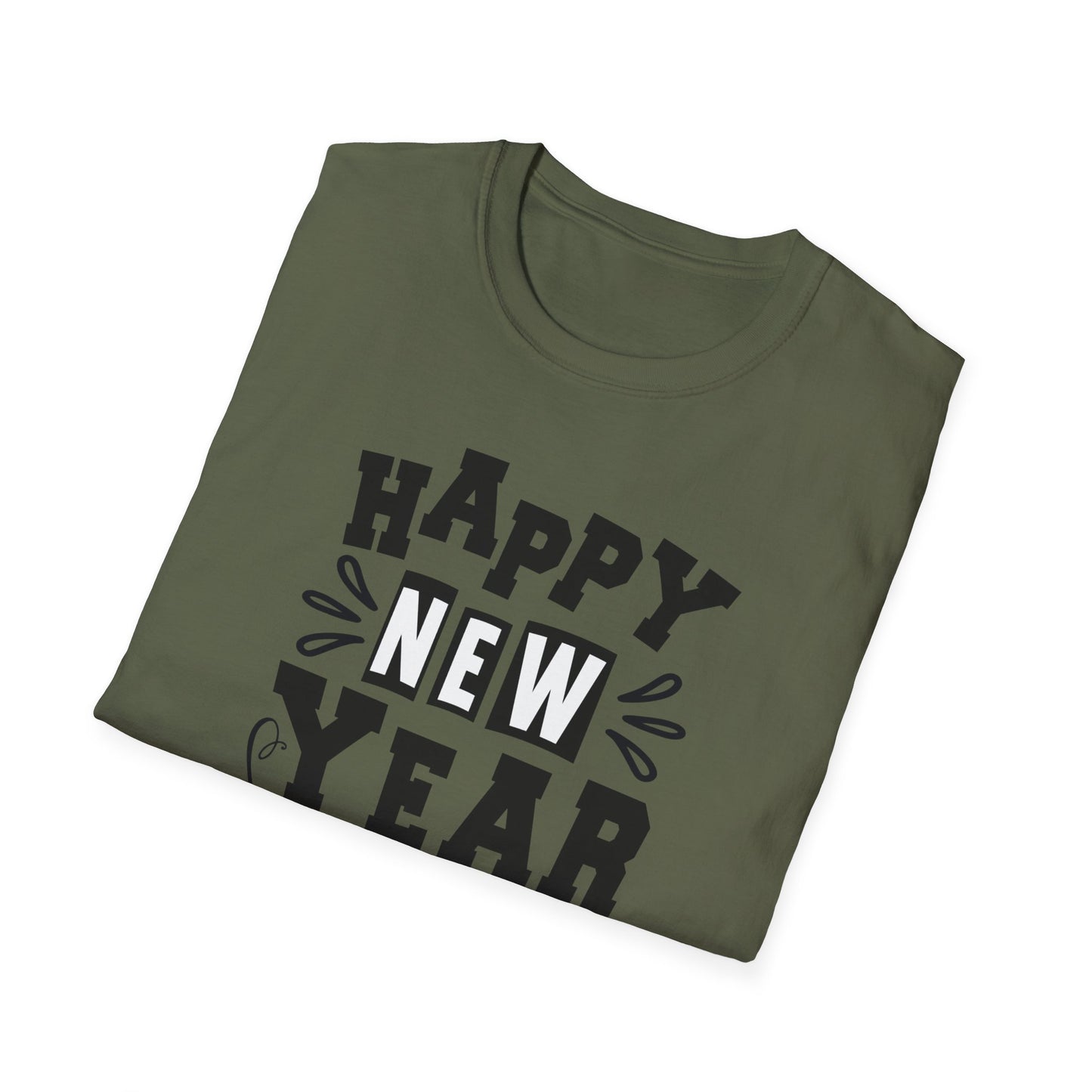 Happy New Year 2026 T-Shirt – Retro New Year Graphic Tee, NYE Party Shirt, Vintage Bold Typography 2026 Shirt, New Year’s Eve Countdown Outfit