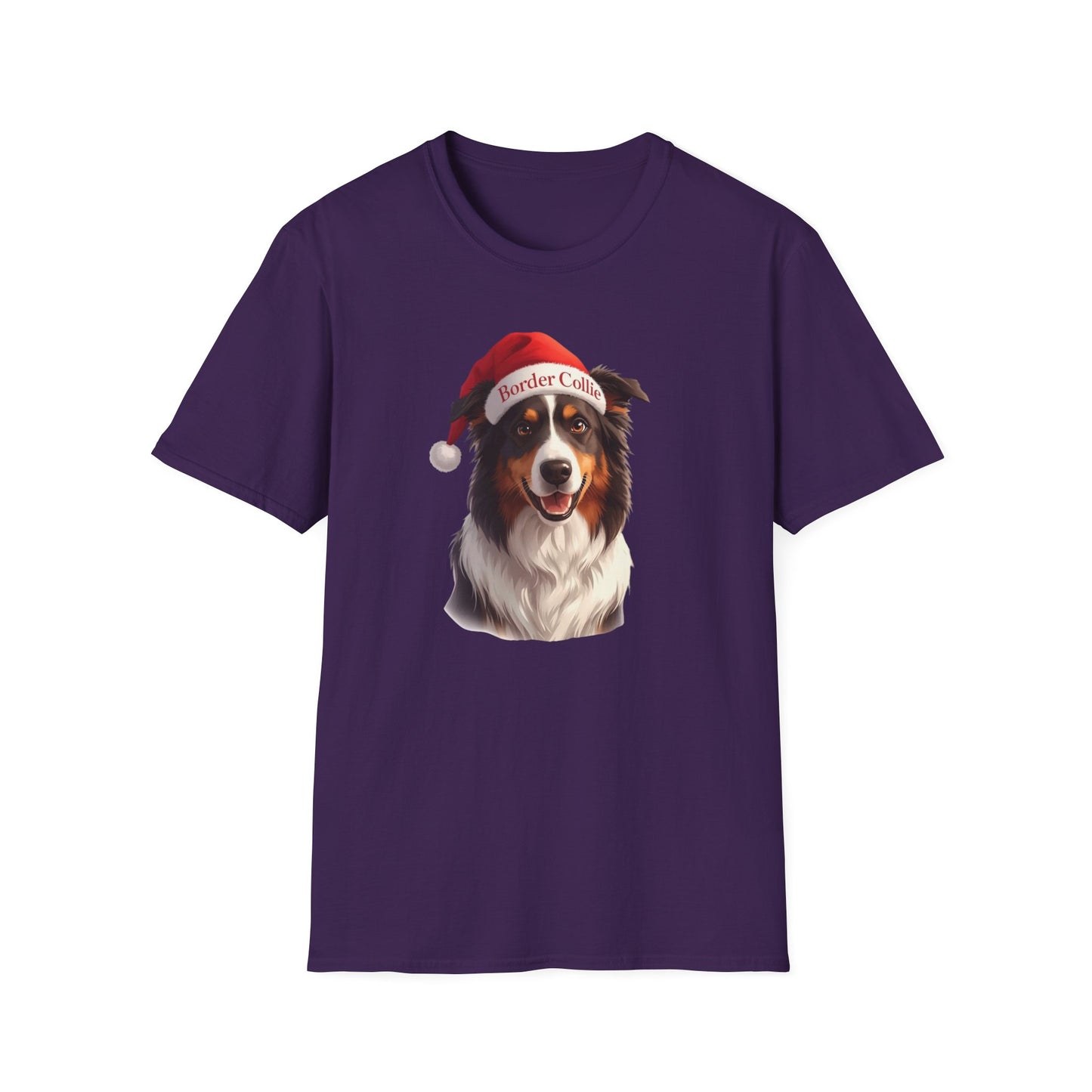 Border Collie Dog Portrait Shirt – Border Collie Dog Lover Gift, Cute Dog Mom Tee, Dog Dad Shirt, Pet Breed Apparel