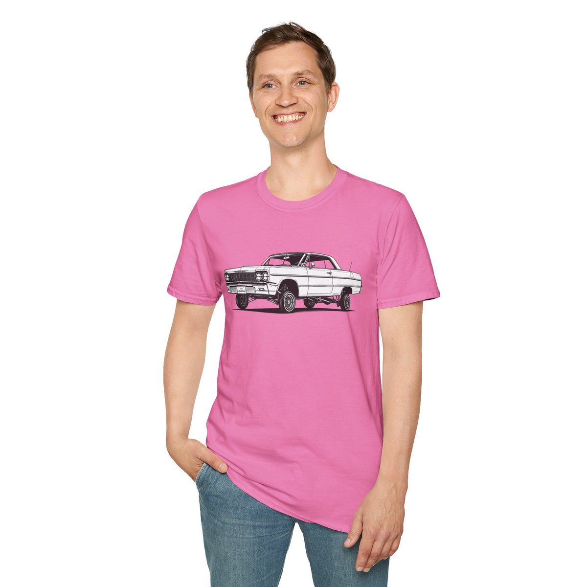 Classic Lowrider Shirt, Vintage Car T-Shirt, Custom Car Tee, Car Enthusiast Gift, Old School Ride Shirt