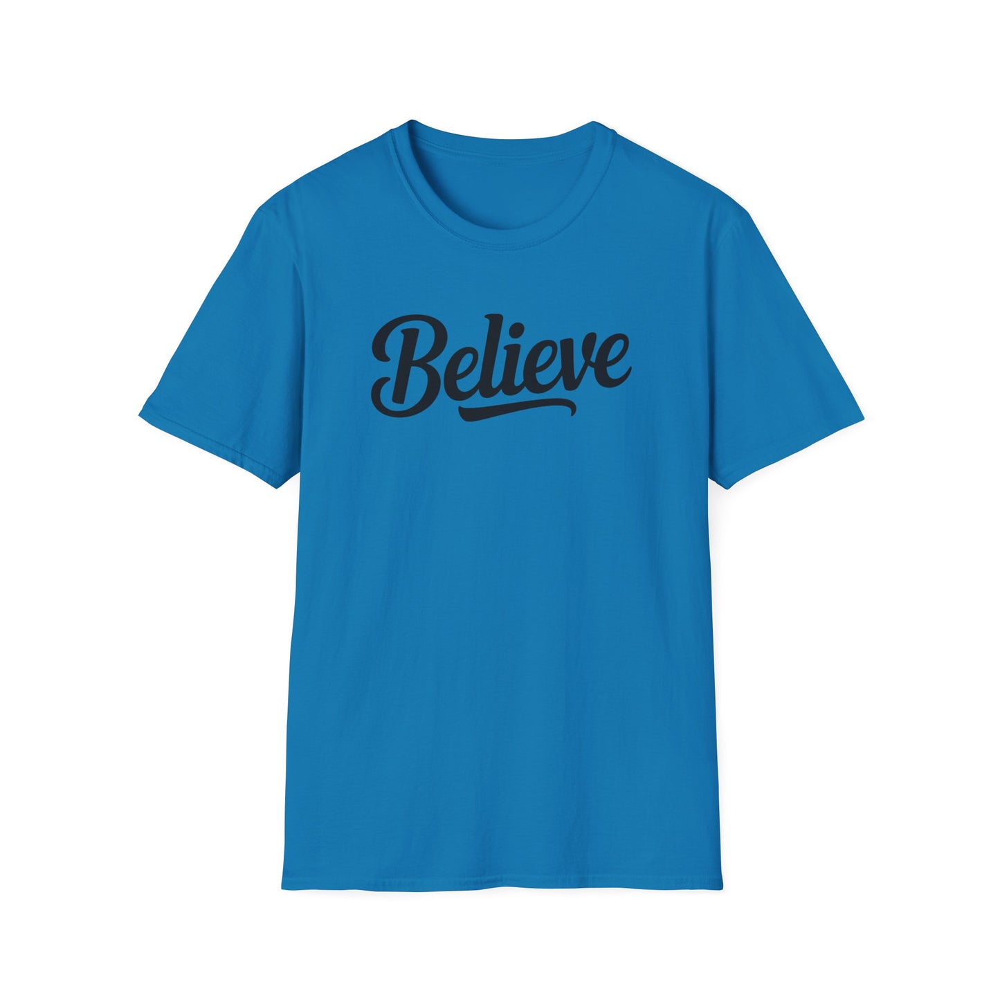 Believe T-Shirt – Inspirational Faith Shirt, Christian Motivational Tee, Positive Encouragement Apparel