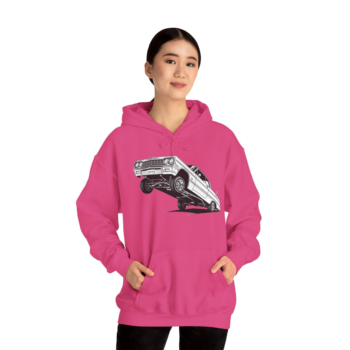 Classic Car Hoodie, Lowrider Car Hoodie, Vintage Auto Hoodie, Car Enthusiast Sweatshirt, Unisex Automotive Hoodie