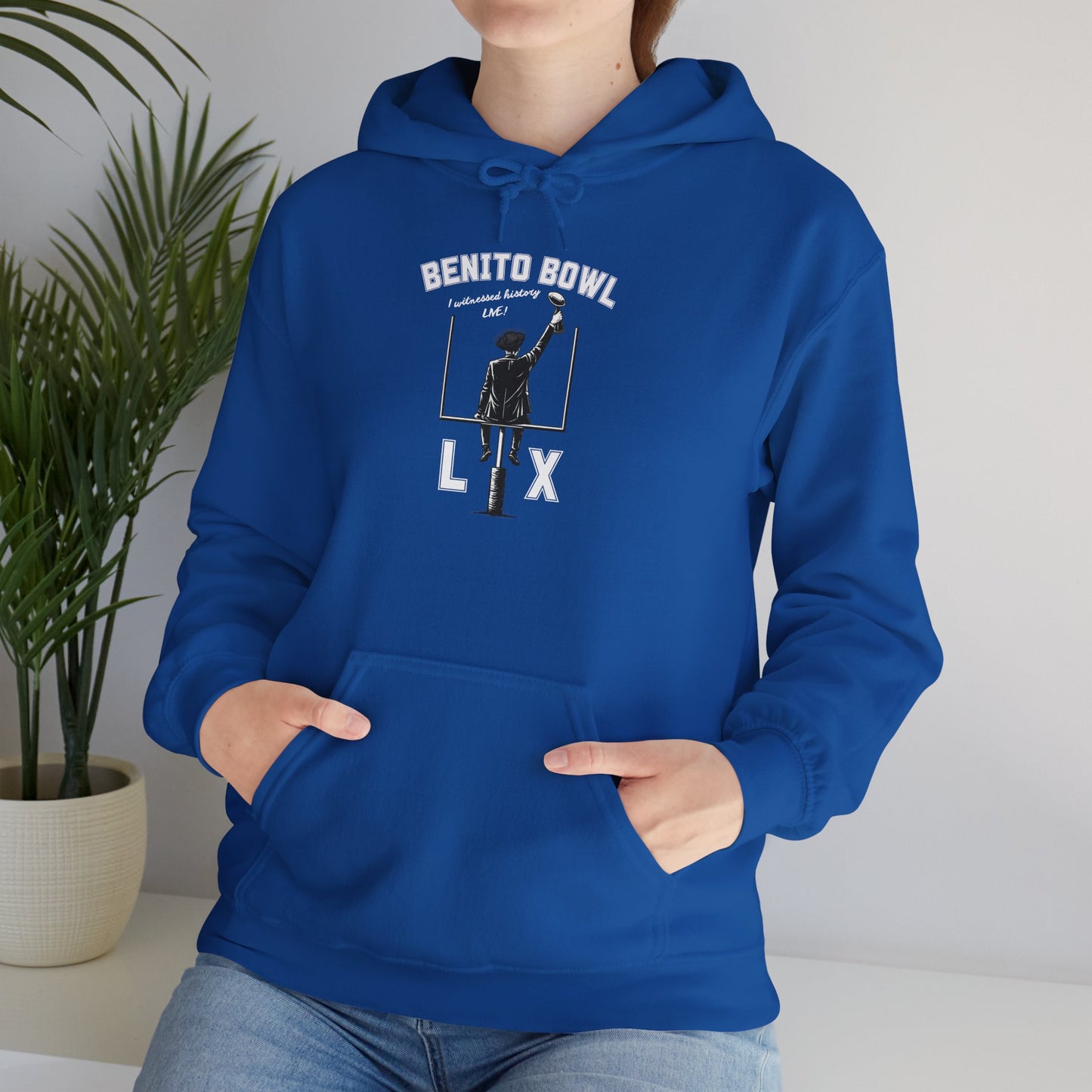 Benito Bowl LX Witnessed History Live Halftime Hoodie, Football Fan Gift, Benito Hoodie, Puerto Rico Boricua Heritage