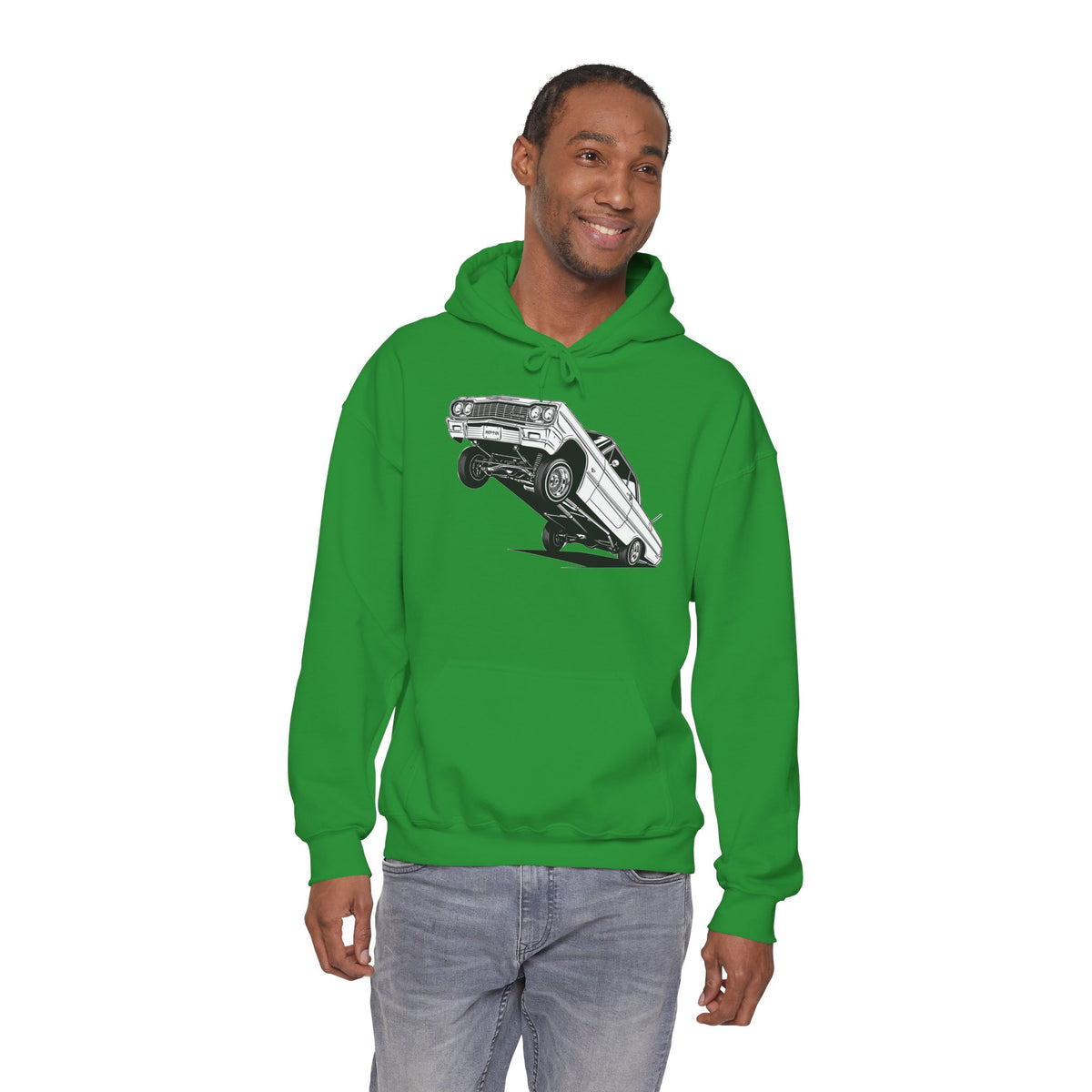 Classic Car Hoodie, Lowrider Car Hoodie, Vintage Auto Hoodie, Car Enthusiast Sweatshirt, Unisex Automotive Hoodie