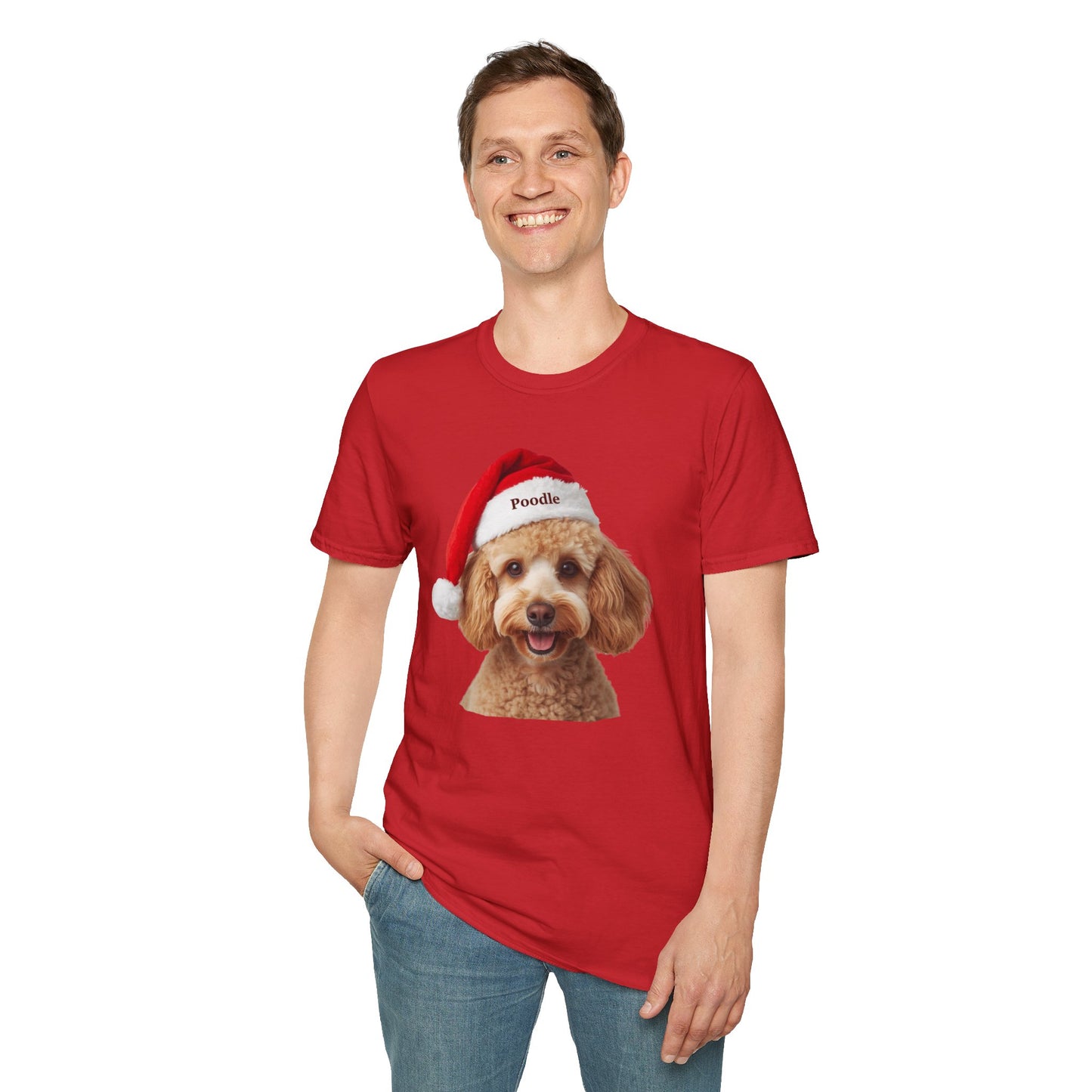 Poodle Dog Portrait Shirt – Poodle Dog Lover Gift, Cute Dog Mom Tee, Dog Dad Shirt, Pet Breed Apparel