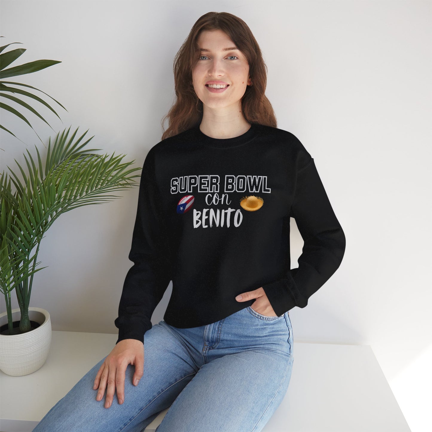 Benito Bowl Halftime 2026 Sweatshirt, Benito Bowl Shirt, Football Fan Gift, Puerto Rico Heritage Sweatshirt, Boriqua Pride Gift