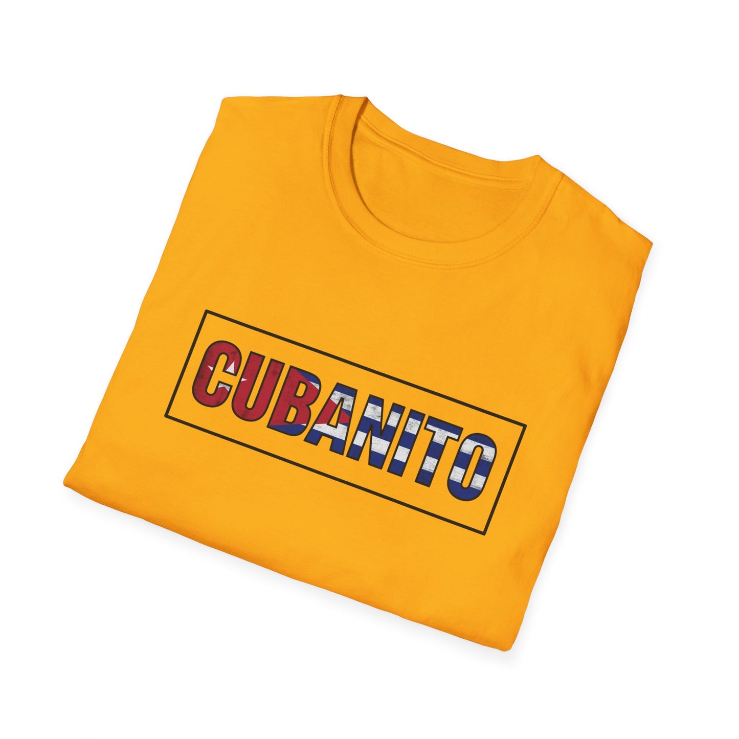 CUBANITO T-Shirt – Cuban Flag Shirt for Men, Latino Pride Tee, Cuba Heritage Top, Cuban Culture Graphic Tee