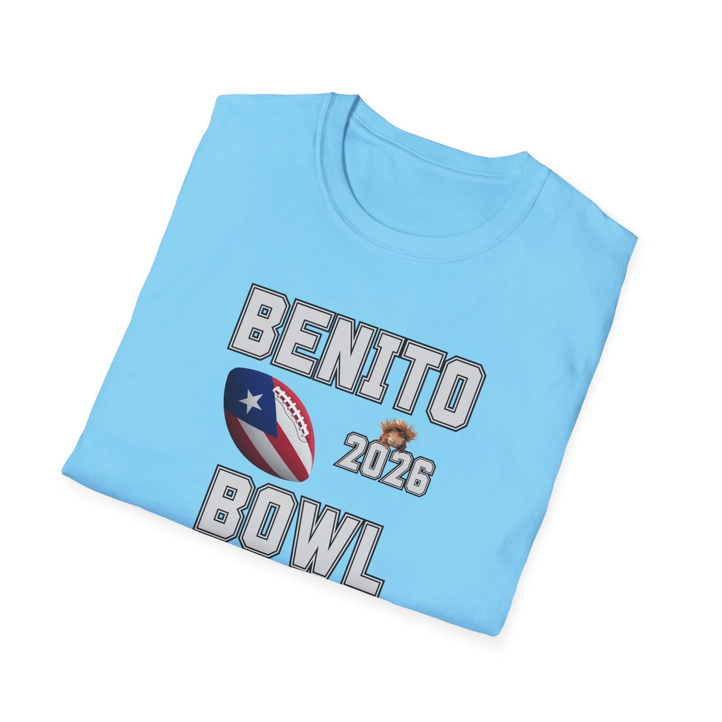 Benito Bowl Halftime Shirt 2026 T-Shirt, Benito Bowl Shirt, Football Fan Gift, Benito Tee, Puerto Rico Heritage Tee, Boriqua Pride Gift