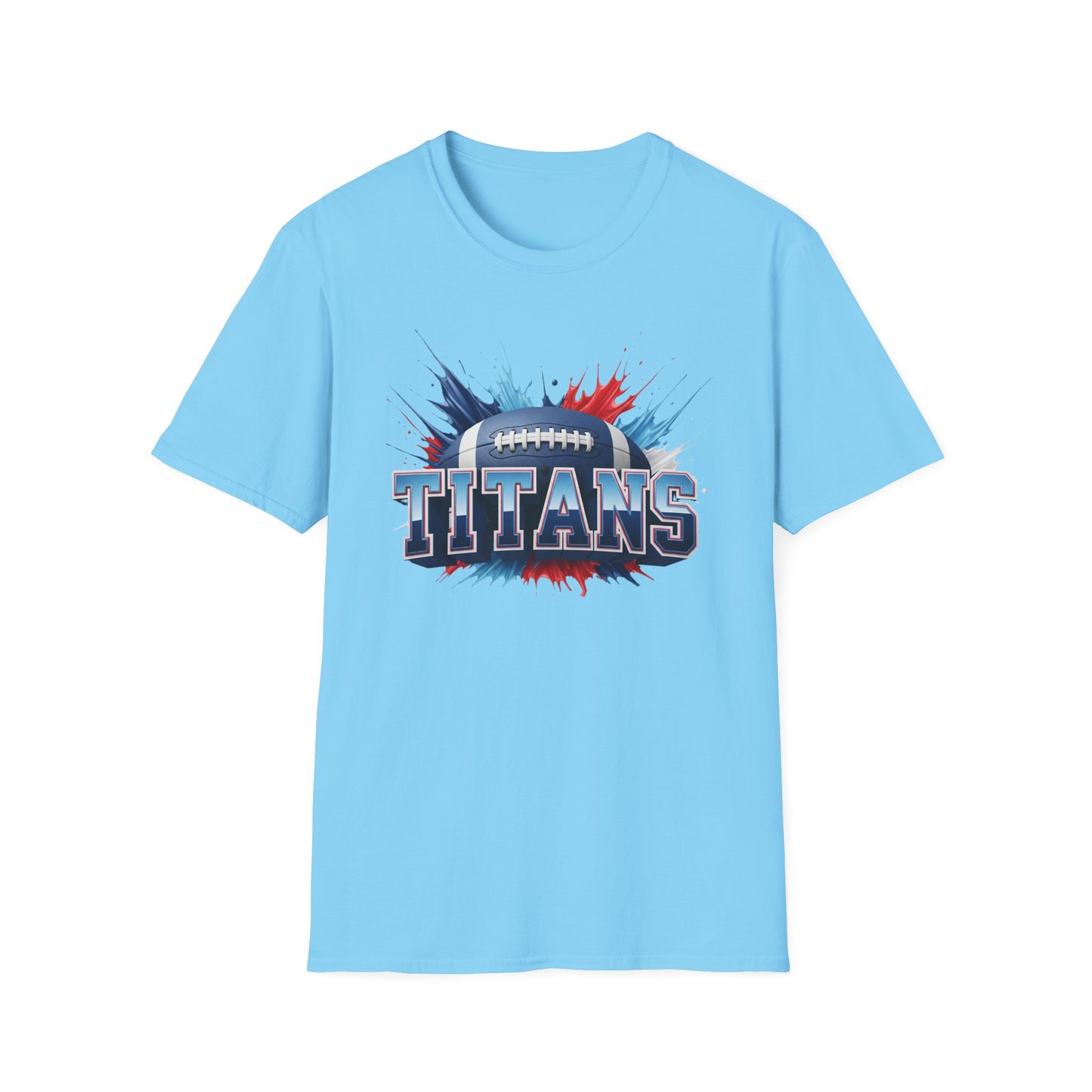 Tennessee Football Unisex T-Shirt, Tennessee Team Tee, Football Gift for Tennessee Fans, Game Day Shirt, Sports Fan Football Apparel