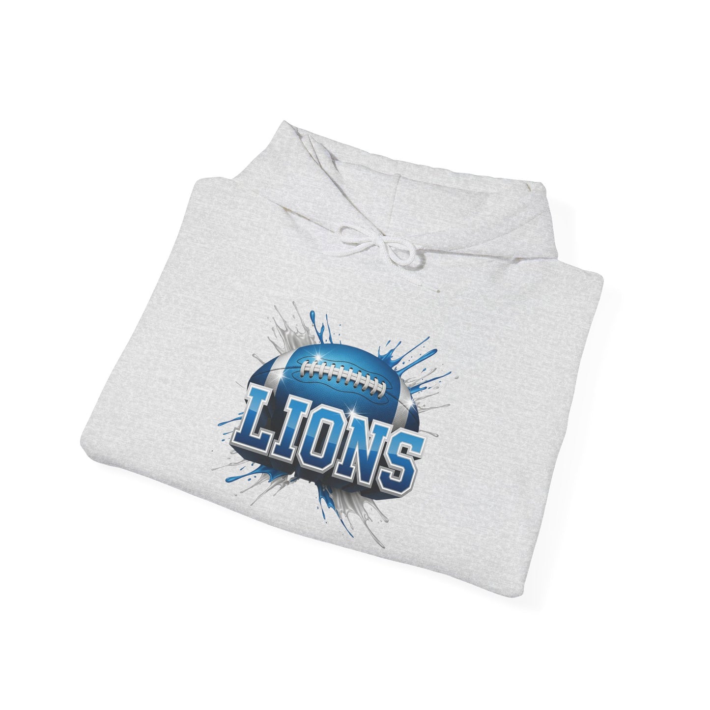 Detroit Football Hoodie, Detroit Team Hoodie, Football Gift for Detroit Fans, Game Day Sports Fan Apparel, Football Fan Gift